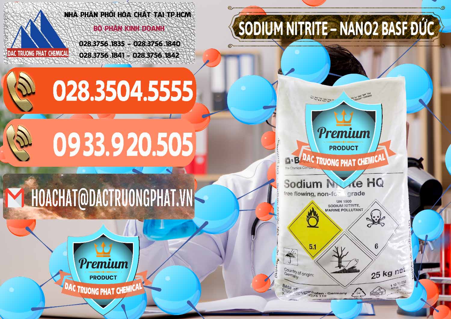 Đơn vị chuyên nhập khẩu & bán Sodium Nitrite - NANO2 Đức BASF Germany - 0148 - Nơi nhập khẩu và phân phối hóa chất tại TP.HCM - hoachatmientay.com