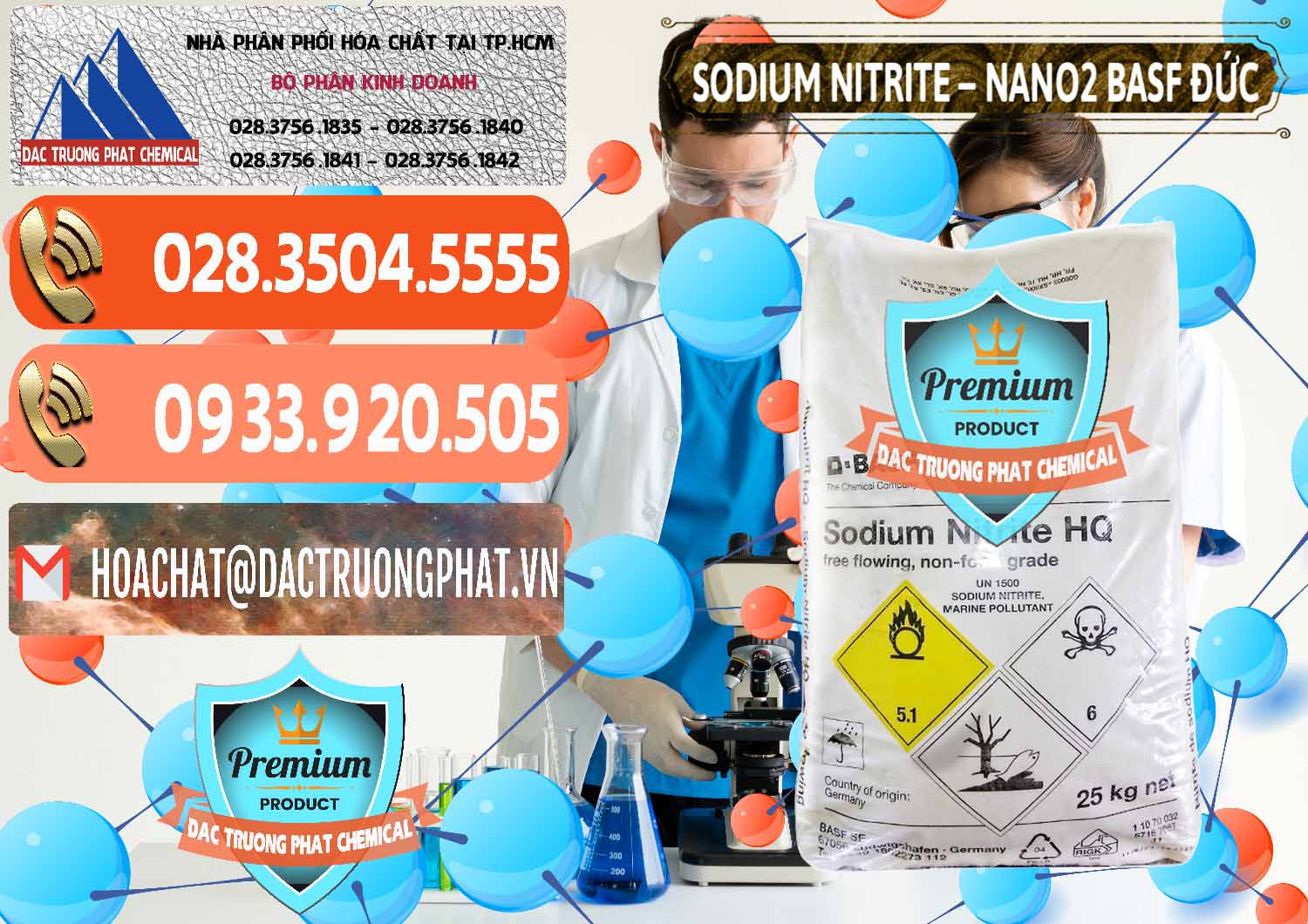 Cty kinh doanh & bán Sodium Nitrite - NANO2 Đức BASF Germany - 0148 - Nơi cung cấp và bán hóa chất tại TP.HCM - hoachatmientay.com