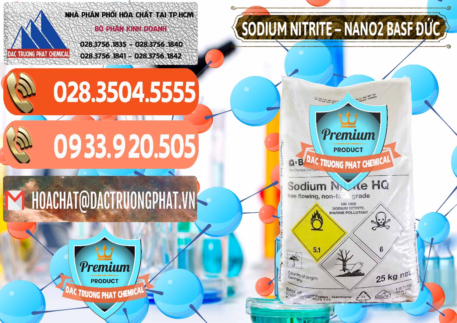 Chuyên kinh doanh và bán Sodium Nitrite - NANO2 Đức BASF Germany - 0148 - Công ty cung cấp - phân phối hóa chất tại TP.HCM - hoachatmientay.com