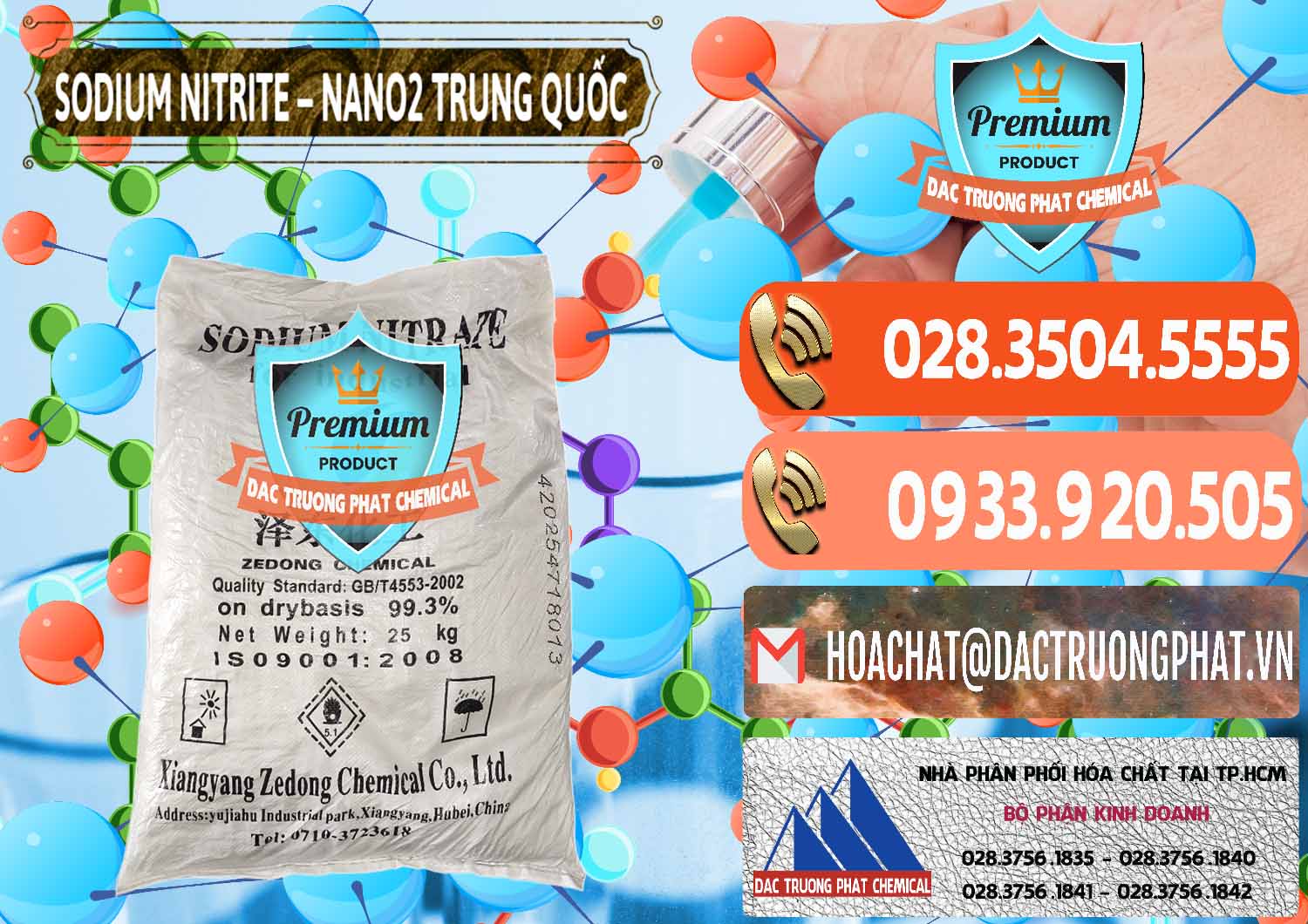 Đơn vị chuyên cung ứng & bán Sodium Nitrite - NANO2 Zedong Trung Quốc China - 0149 - Cty nhập khẩu - cung cấp hóa chất tại TP.HCM - hoachatmientay.com