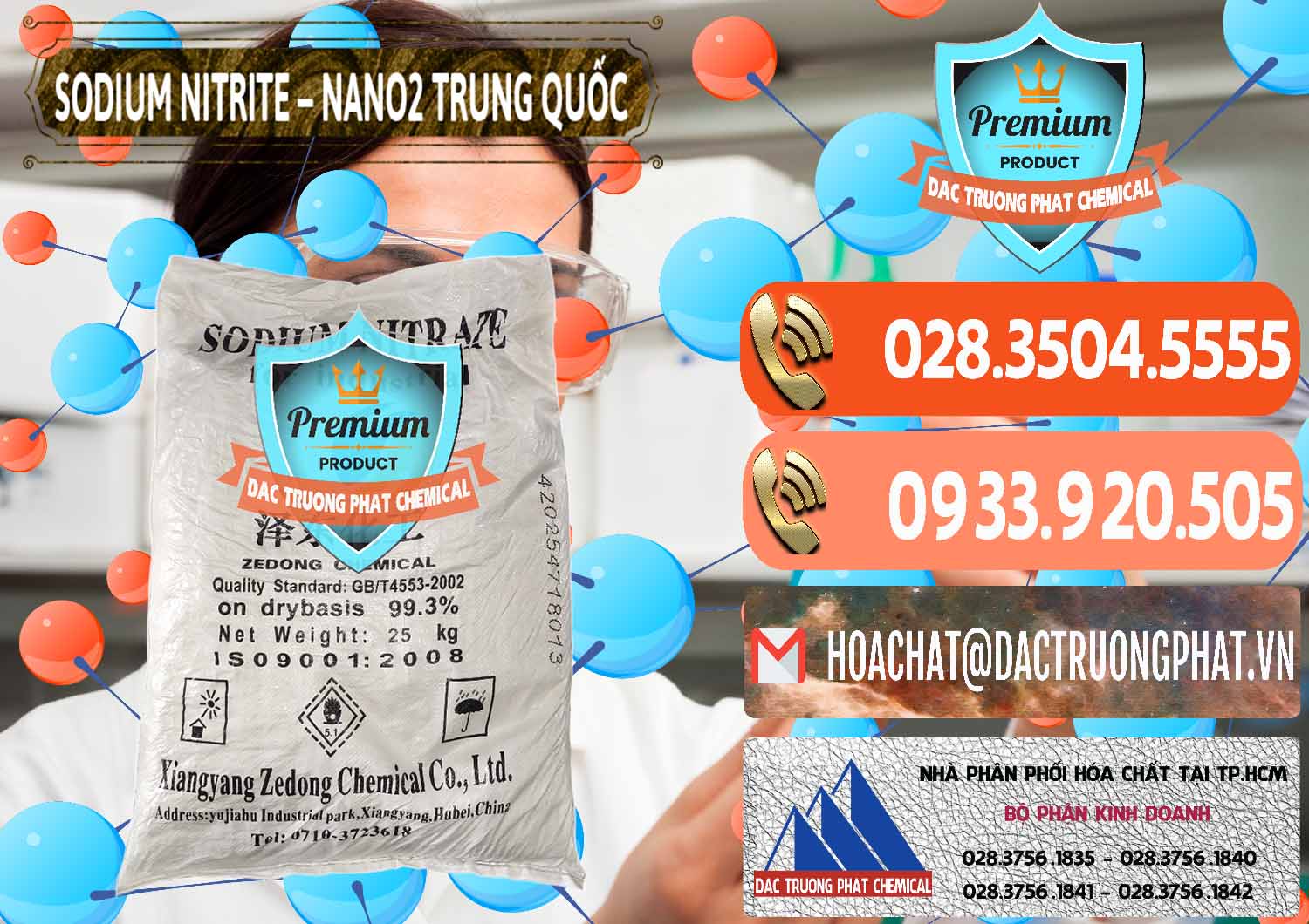 Nơi chuyên bán _ phân phối Sodium Nitrite - NANO2 Zedong Trung Quốc China - 0149 - Chuyên kinh doanh - phân phối hóa chất tại TP.HCM - hoachatmientay.com