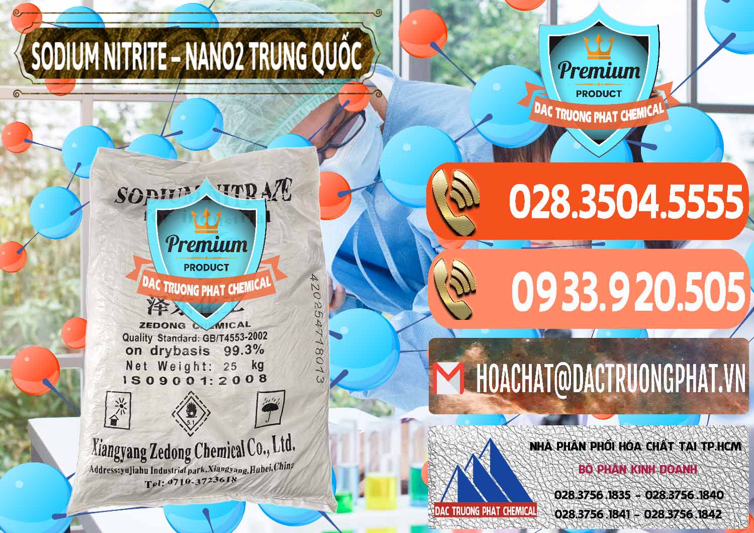 Đơn vị phân phối _ bán Sodium Nitrite - NANO2 Zedong Trung Quốc China - 0149 - Nơi cung cấp ( phân phối ) hóa chất tại TP.HCM - hoachatmientay.com