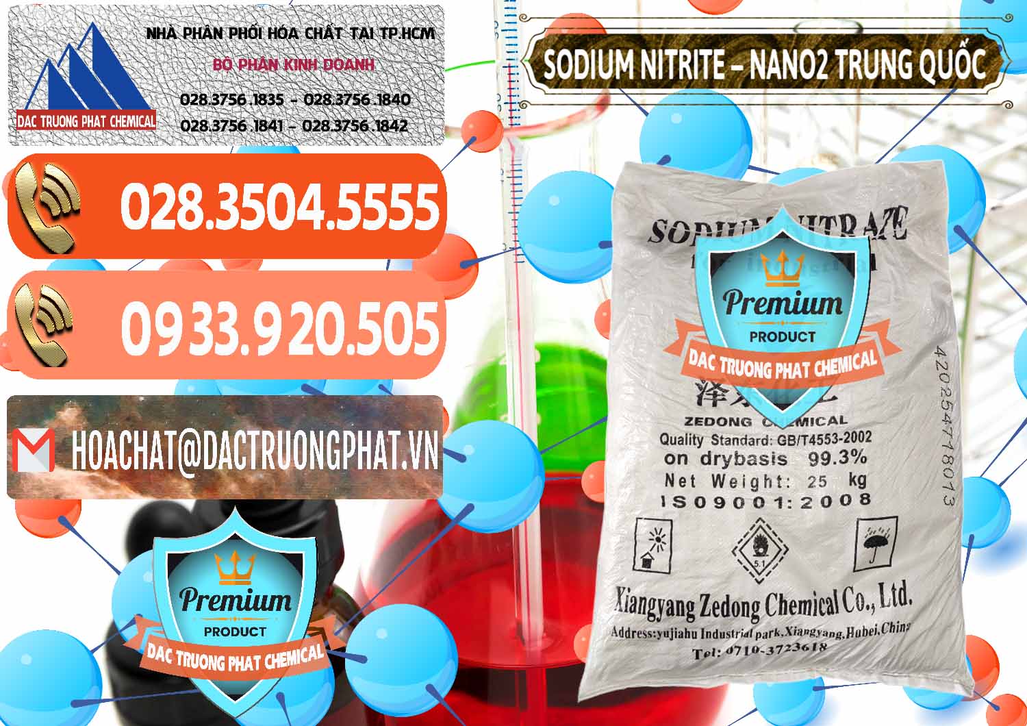 Nơi cung ứng và bán Sodium Nitrite - NANO2 Zedong Trung Quốc China - 0149 - Đơn vị chuyên phân phối ( cung ứng ) hóa chất tại TP.HCM - hoachatmientay.com