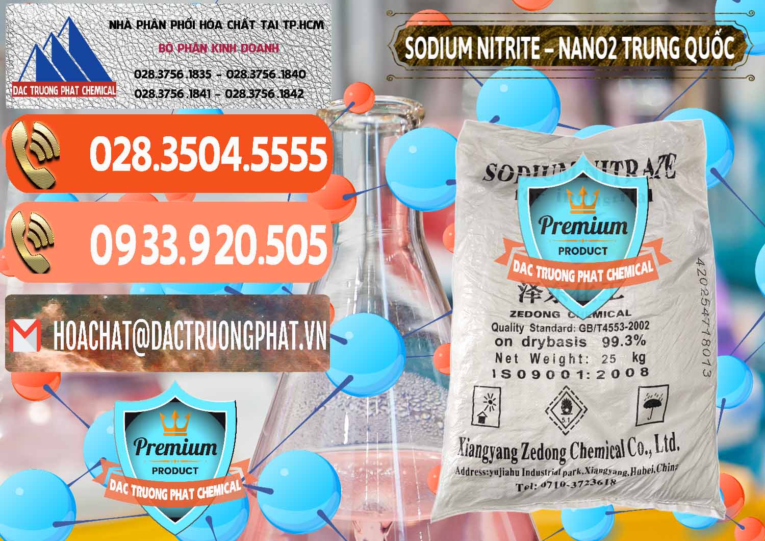 Nơi cung ứng & bán Sodium Nitrite - NANO2 Zedong Trung Quốc China - 0149 - Nơi chuyên phân phối - bán hóa chất tại TP.HCM - hoachatmientay.com