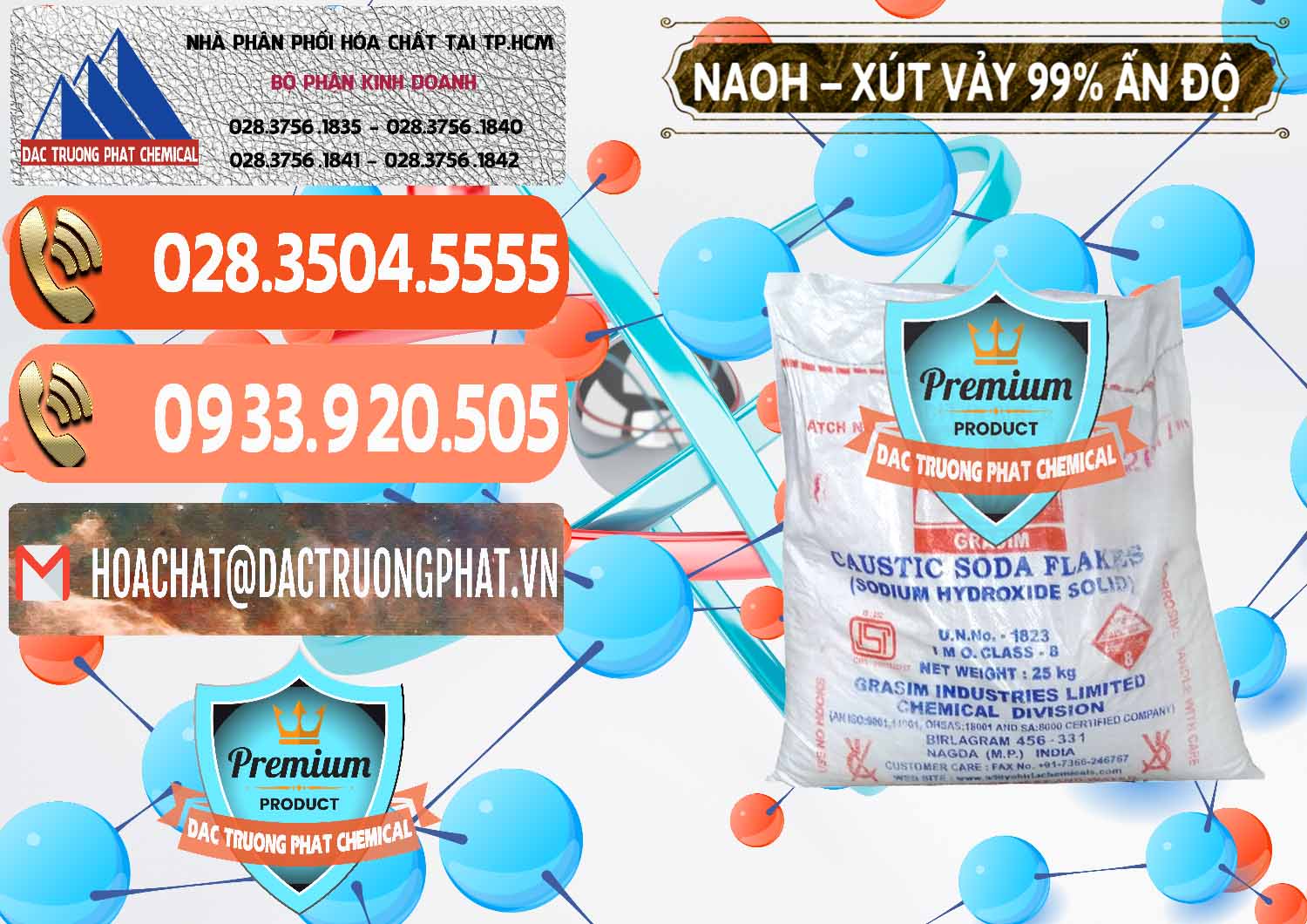 Nơi chuyên bán và cung cấp Xút Vảy - NaOH Vảy 99% Aditya Birla Grasim Ấn Độ India - 0171 - Phân phối - bán hóa chất tại TP.HCM - hoachatmientay.com