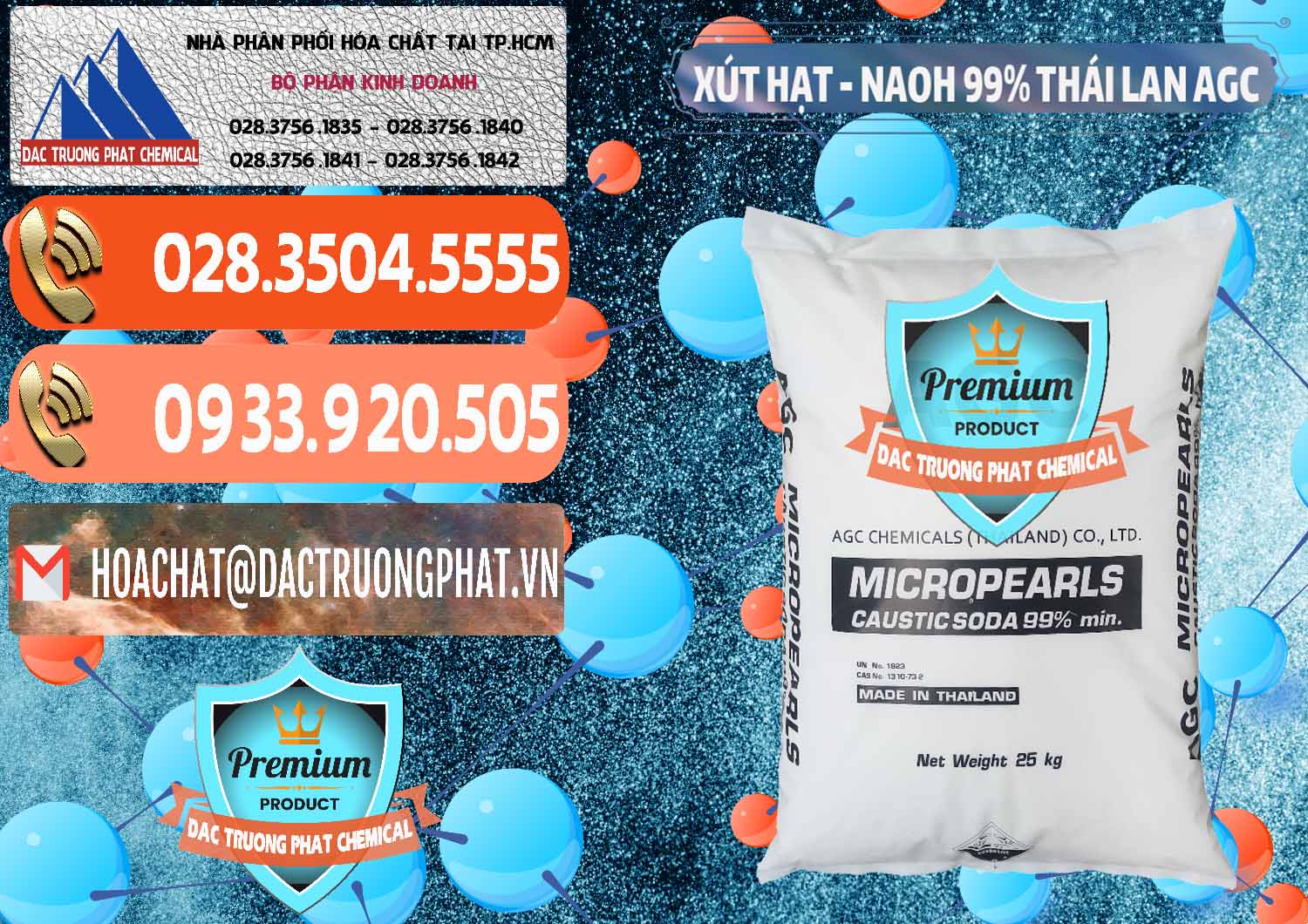 Cty chuyên cung cấp - bán Xút Hạt - NaOH Bột 99% AGC Thái Lan - 0168 - Chuyên phân phối ( cung cấp ) hóa chất tại TP.HCM - hoachatmientay.com