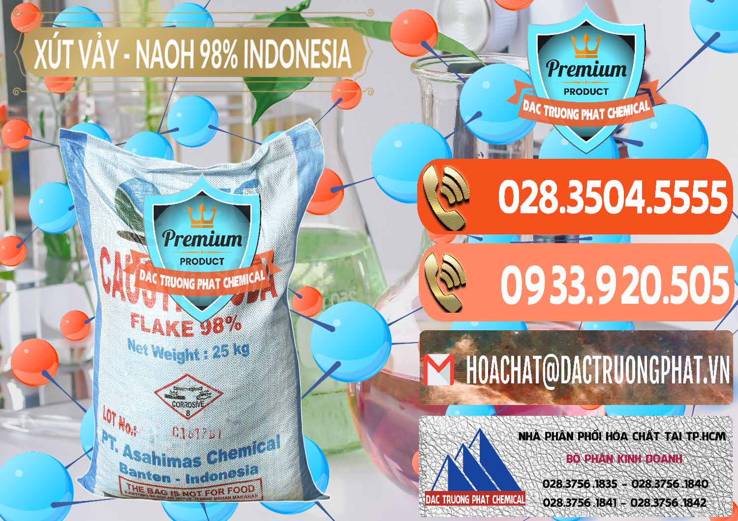 Đơn vị chuyên bán _ phân phối Xút Vảy - NaOH Vảy 98% ASC Indonesia - 0172 - Công ty bán & cung cấp hóa chất tại TP.HCM - hoachatmientay.com