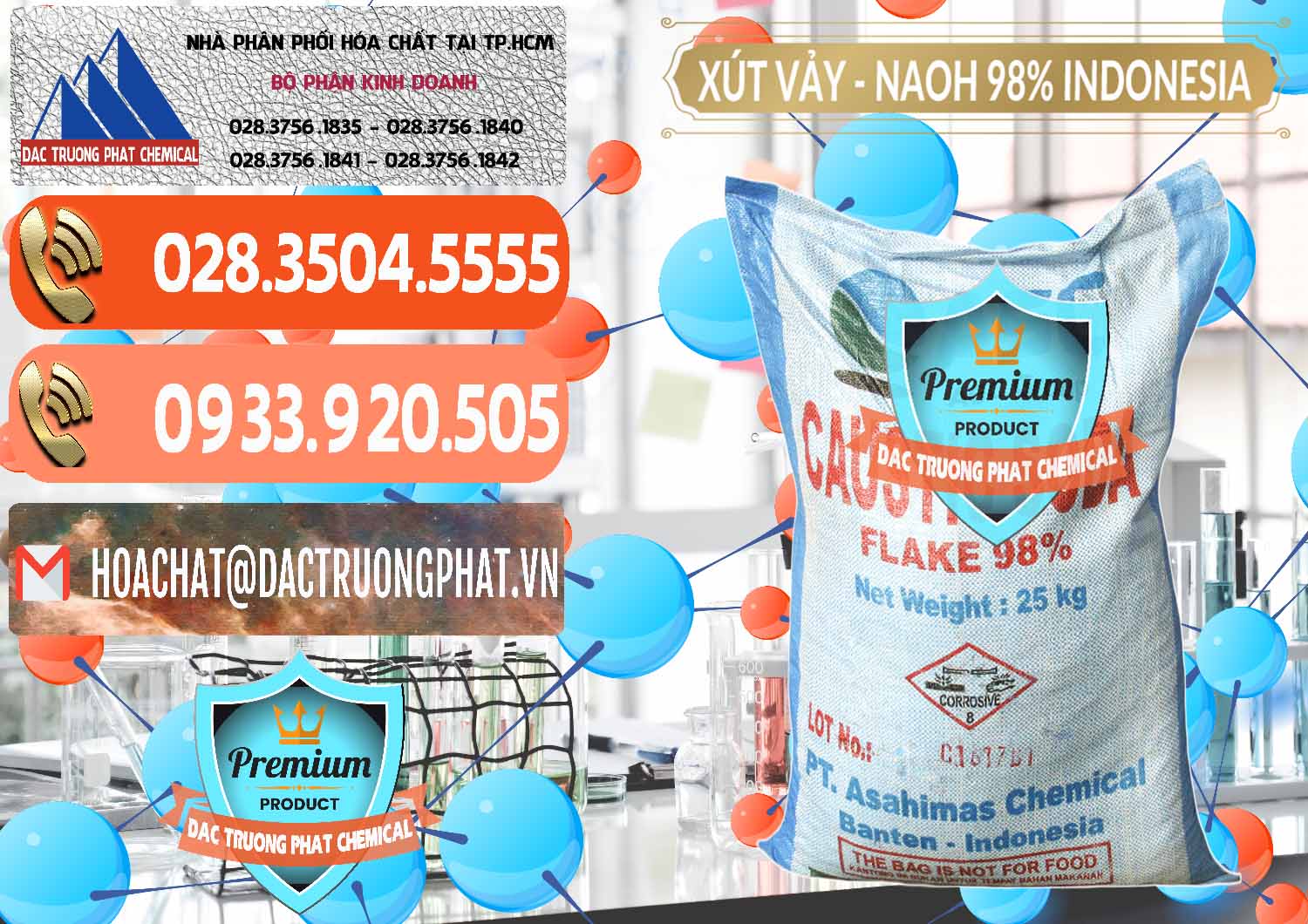 Đơn vị bán _ phân phối Xút Vảy - NaOH Vảy 98% ASC Indonesia - 0172 - Đơn vị phân phối ( cung cấp ) hóa chất tại TP.HCM - hoachatmientay.com