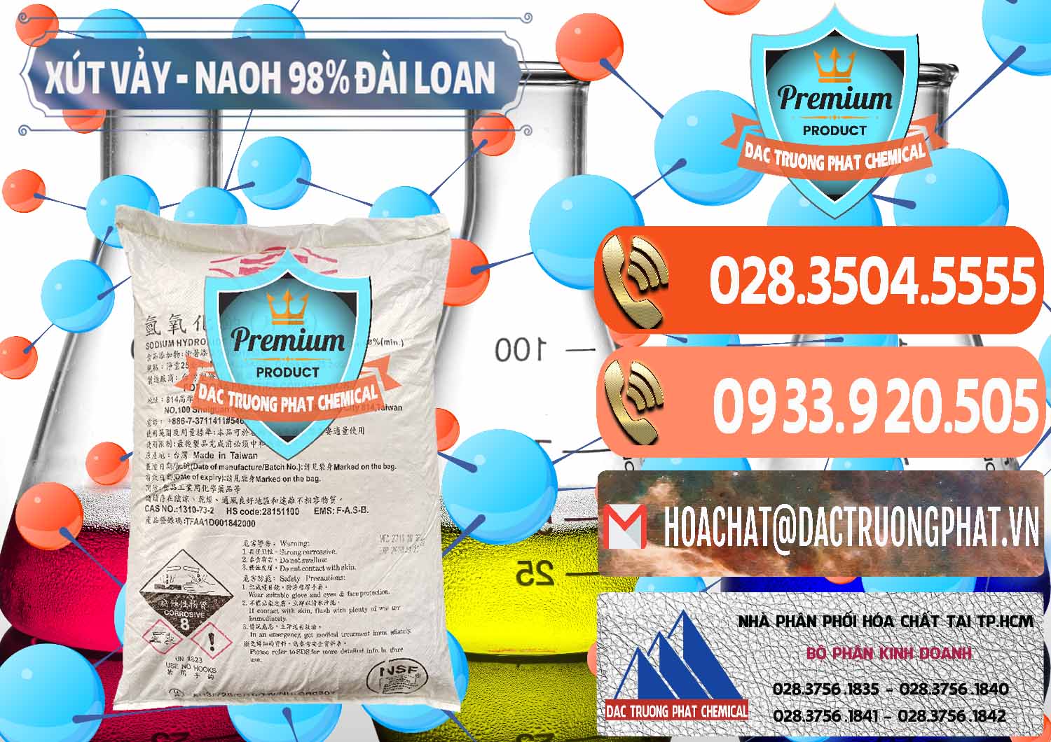 Công ty phân phối - bán Xút Vảy - NaOH Vảy 98% Formosa Đài Loan Taiwan - 0174 - Cung ứng _ phân phối hóa chất tại TP.HCM - hoachatmientay.com