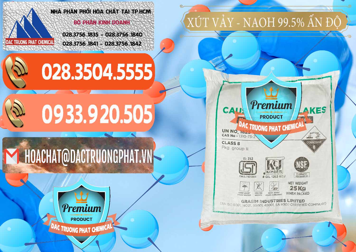 Công ty chuyên bán & cung cấp Xút Vảy - NaOH Vảy 99.5% Aditya Birla Grasim Ấn Độ India - 0170 - Phân phối _ cung cấp hóa chất tại TP.HCM - hoachatmientay.com
