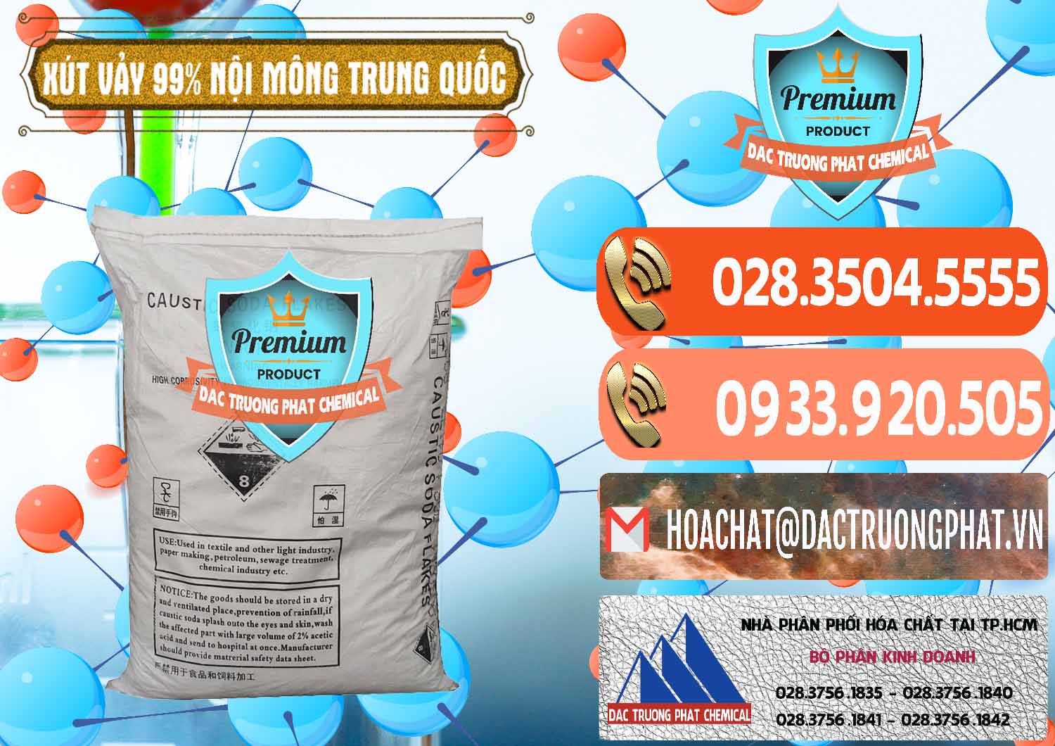 Công ty cung ứng - bán Xút Vảy - NaOH Vảy 99% Nội Mông Trung Quốc China - 0228 - Nơi cung ứng - phân phối hóa chất tại TP.HCM - hoachatmientay.com