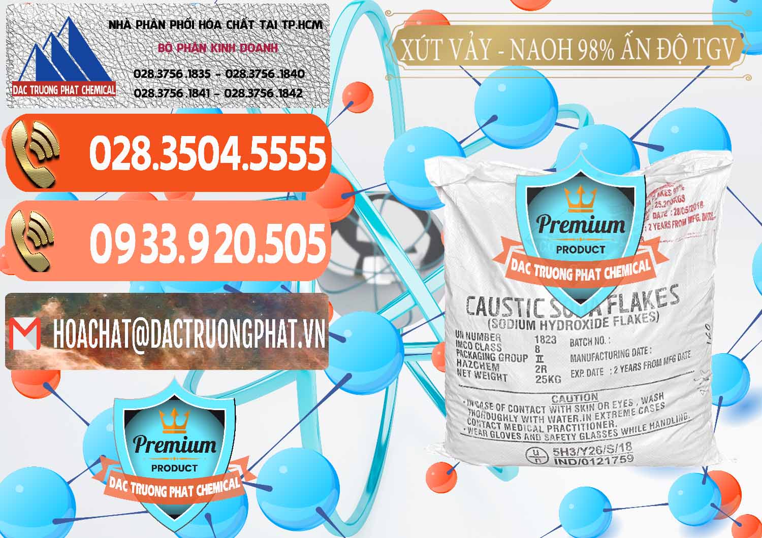 Đơn vị chuyên bán © kinh doanh Sodium Hydroxide Dạng Vảy Khô ß Xút NaOH Vảy 98% TGV Ấn Độ India Nơi cung ứng & bán Xút Vảy - NaOH Vảy 98% TGV Ấn Độ India - 0169 - Chuyên cung cấp & phân phối hóa chất tại TP.HCM - hoachatmientay.com