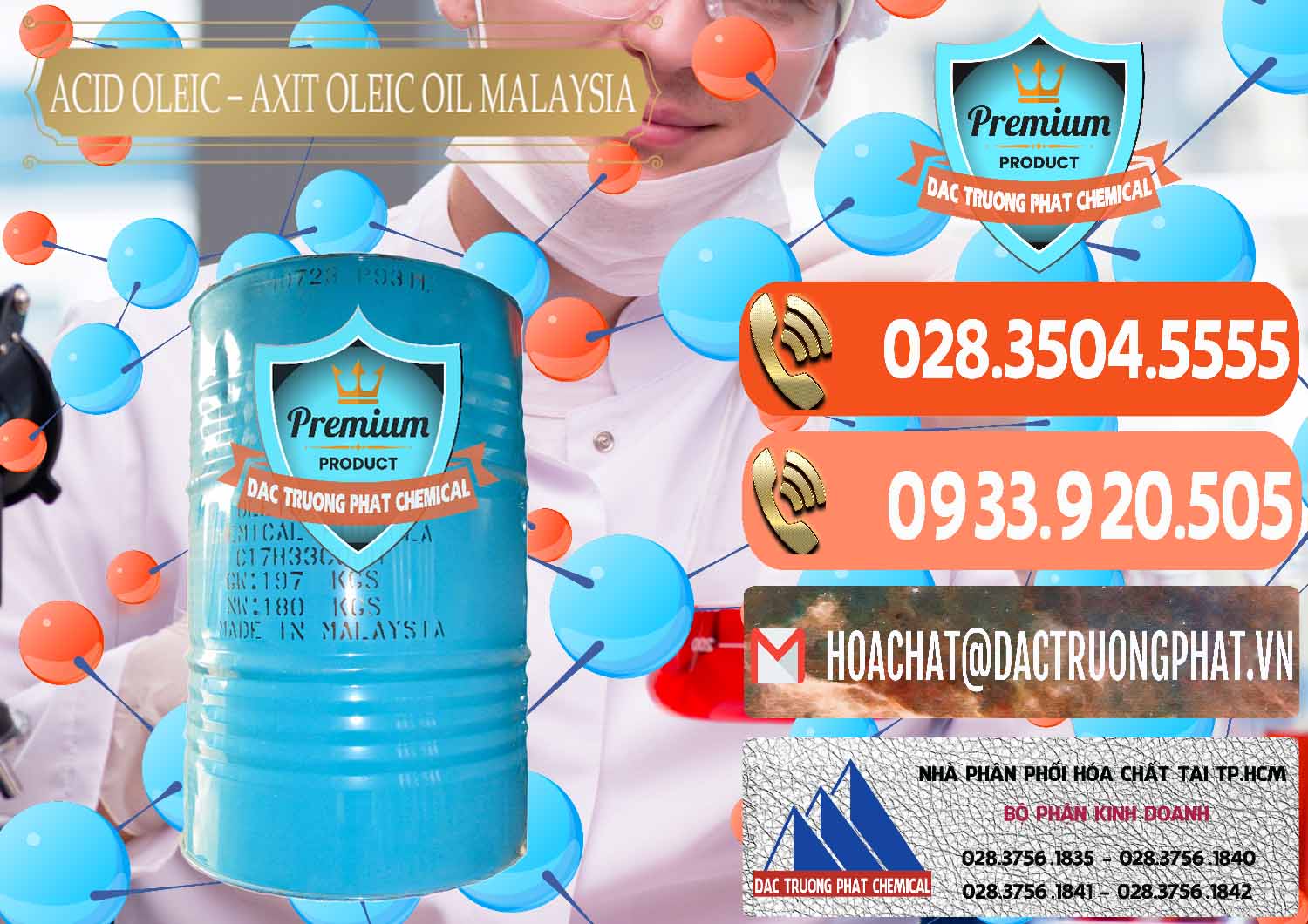 Cty chuyên phân phối và bán Acid Oleic – Axit Oleic Oil Malaysia - 0013 - Chuyên phân phối _ cung cấp hóa chất tại TP.HCM - hoachatmientay.com