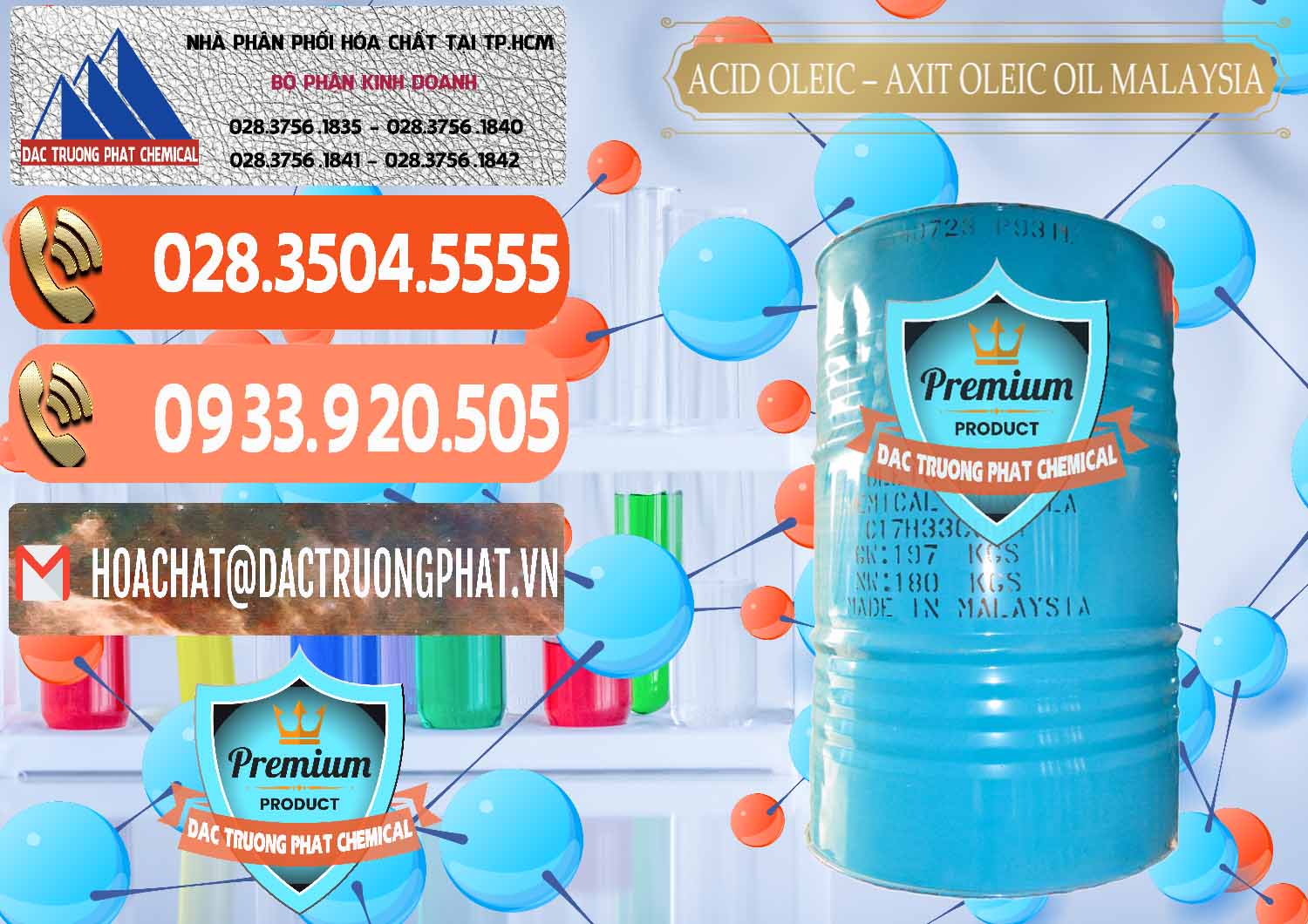 Cty cung ứng - bán Acid Oleic – Axit Oleic Oil Malaysia - 0013 - Chuyên cung cấp và nhập khẩu hóa chất tại TP.HCM - hoachatmientay.com