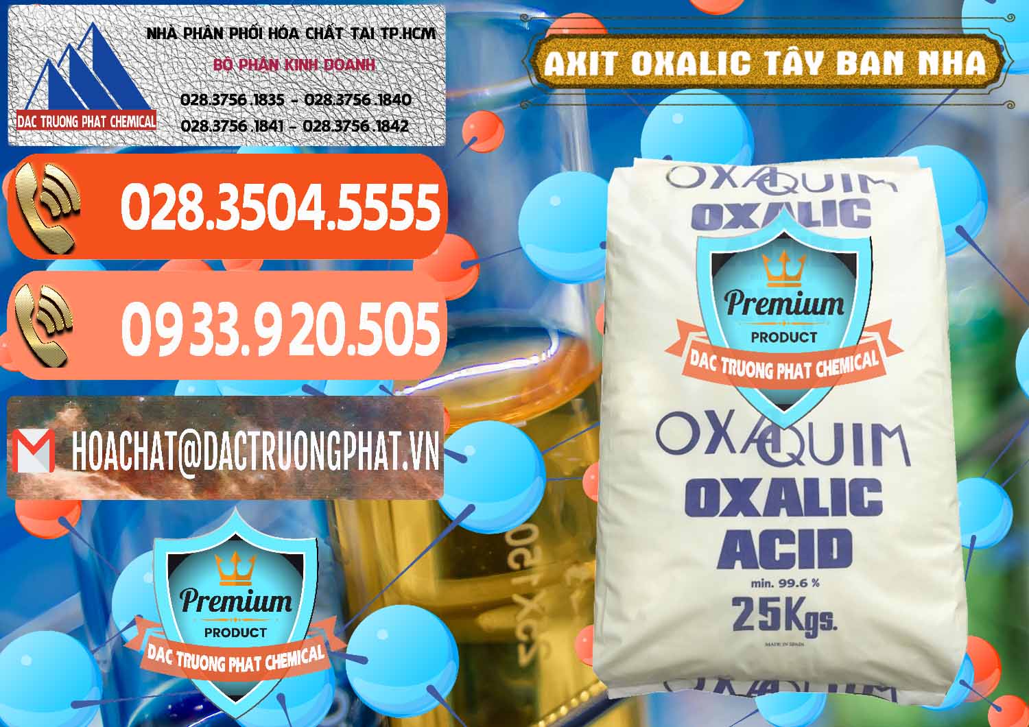 Công ty bán - cung cấp Acid Oxalic – Axit Oxalic 99.6% Tây Ban Nha Spain - 0269 - Cung cấp _ nhập khẩu hóa chất tại TP.HCM - hoachatmientay.com