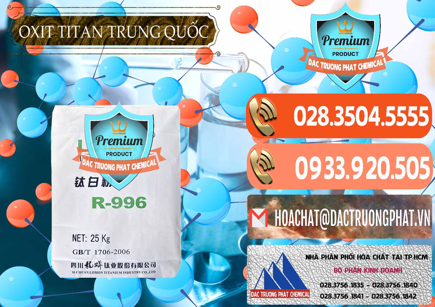 Nơi chuyên bán và phân phối Oxit Titan KA100 – Tio2 Trung Quốc China - 0398 - Cty kinh doanh & cung cấp hóa chất tại TP.HCM - hoachatmientay.com