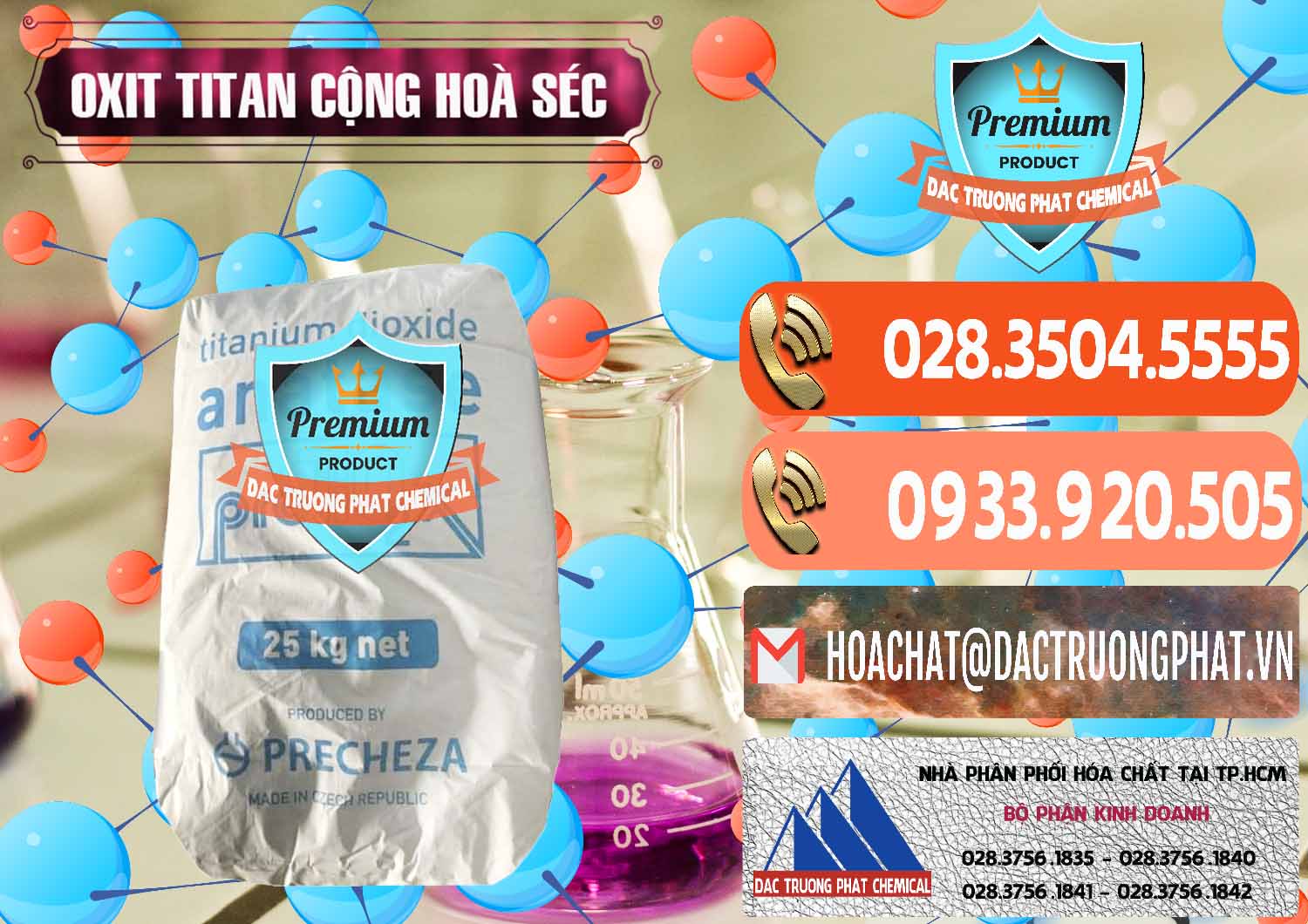 Chuyên kinh doanh _ bán Oxit Titan KA100 – Tio2 Cộng Hòa Séc Czech Republic - 0407 - Đơn vị bán - phân phối hóa chất tại TP.HCM - hoachatmientay.com