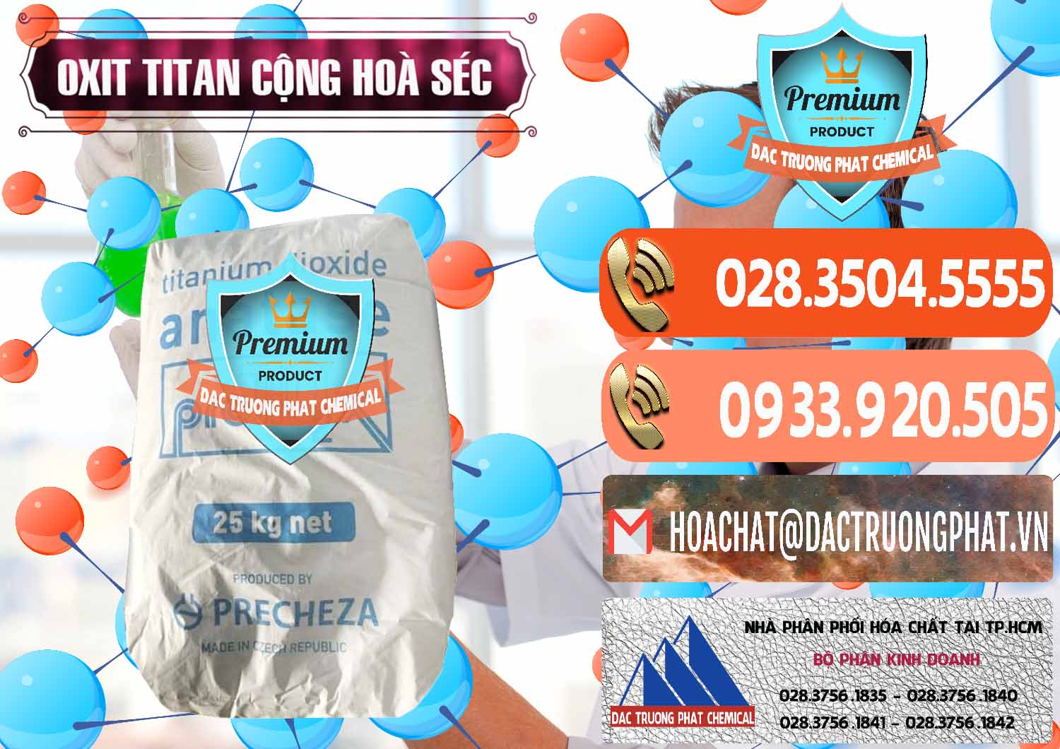 Công ty nhập khẩu & bán Oxit Titan KA100 – Tio2 Cộng Hòa Séc Czech Republic - 0407 - Cty cung ứng & phân phối hóa chất tại TP.HCM - hoachatmientay.com