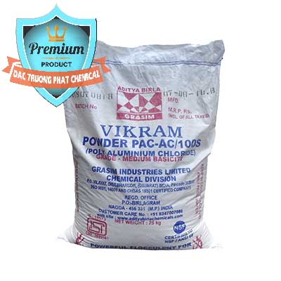 Nơi chuyên bán và phân phối PAC - Polyaluminium Chloride Ấn Độ India Vikram - 0120 - Đơn vị nhập khẩu & cung cấp hóa chất tại TP.HCM - hoachatmientay.com