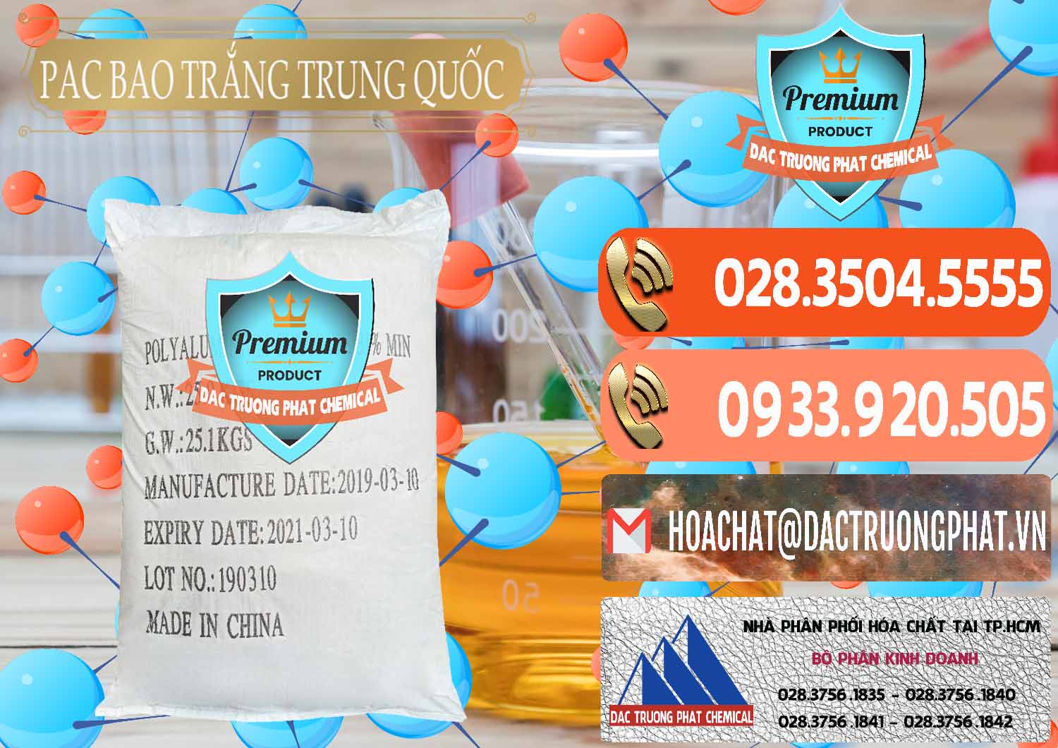 PAC - Polyaluminium Chloride Bao Trắng Trung Quốc China Chuyên bán và cung cấp PAC - Polyaluminium Chloride Bao Trắng Trung Quốc China - 0108 - Cty chuyên nhập khẩu _ cung cấp hóa chất tại TP.HCM - hoachatmientay.com