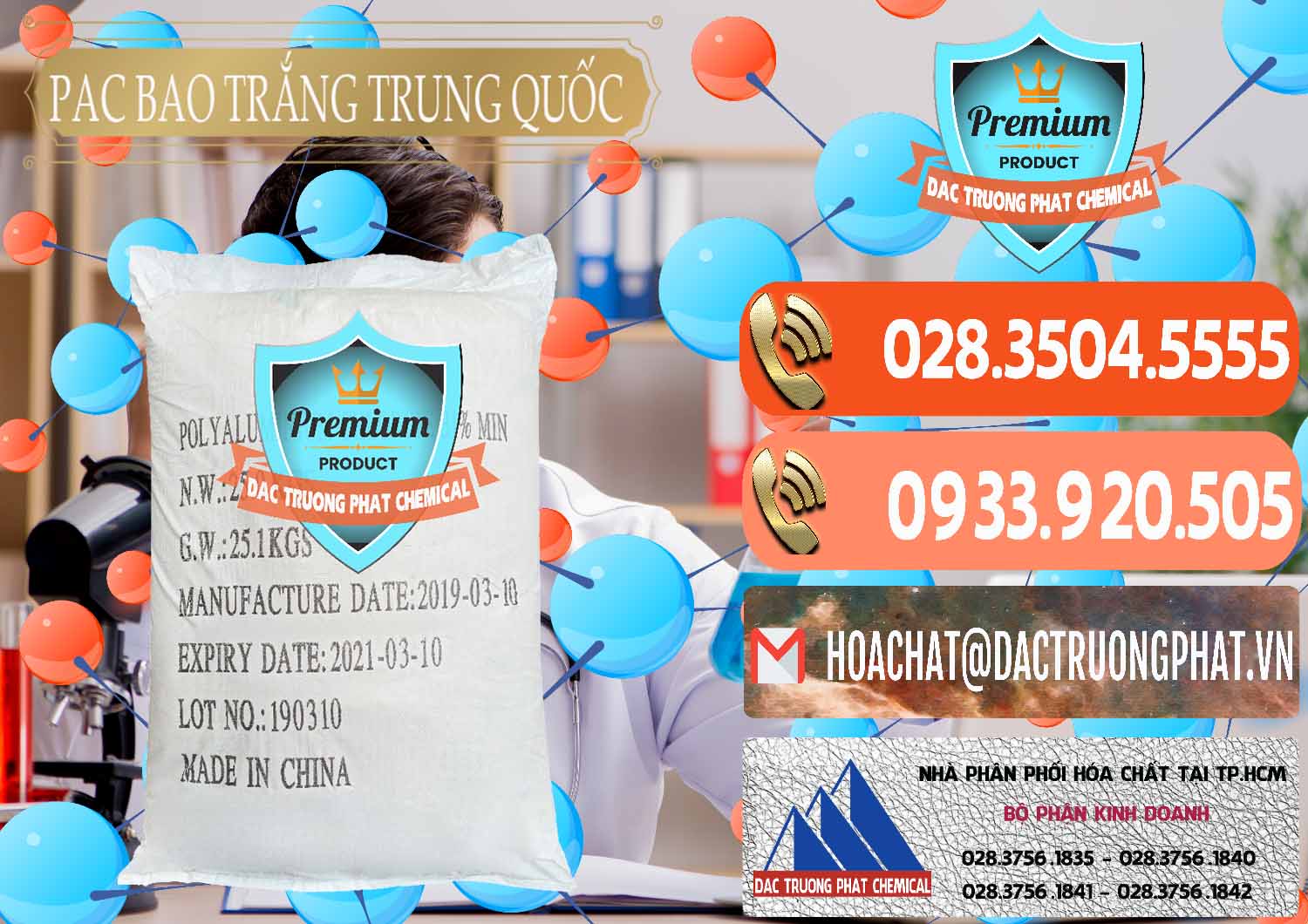 PAC - Polyaluminium Chloride Bao Trắng Trung Quốc China Chuyên nhập khẩu & bán PAC - Polyaluminium Chloride Bao Trắng Trung Quốc China - 0108 - Chuyên phân phối & cung cấp hóa chất tại TP.HCM - hoachatmientay.com