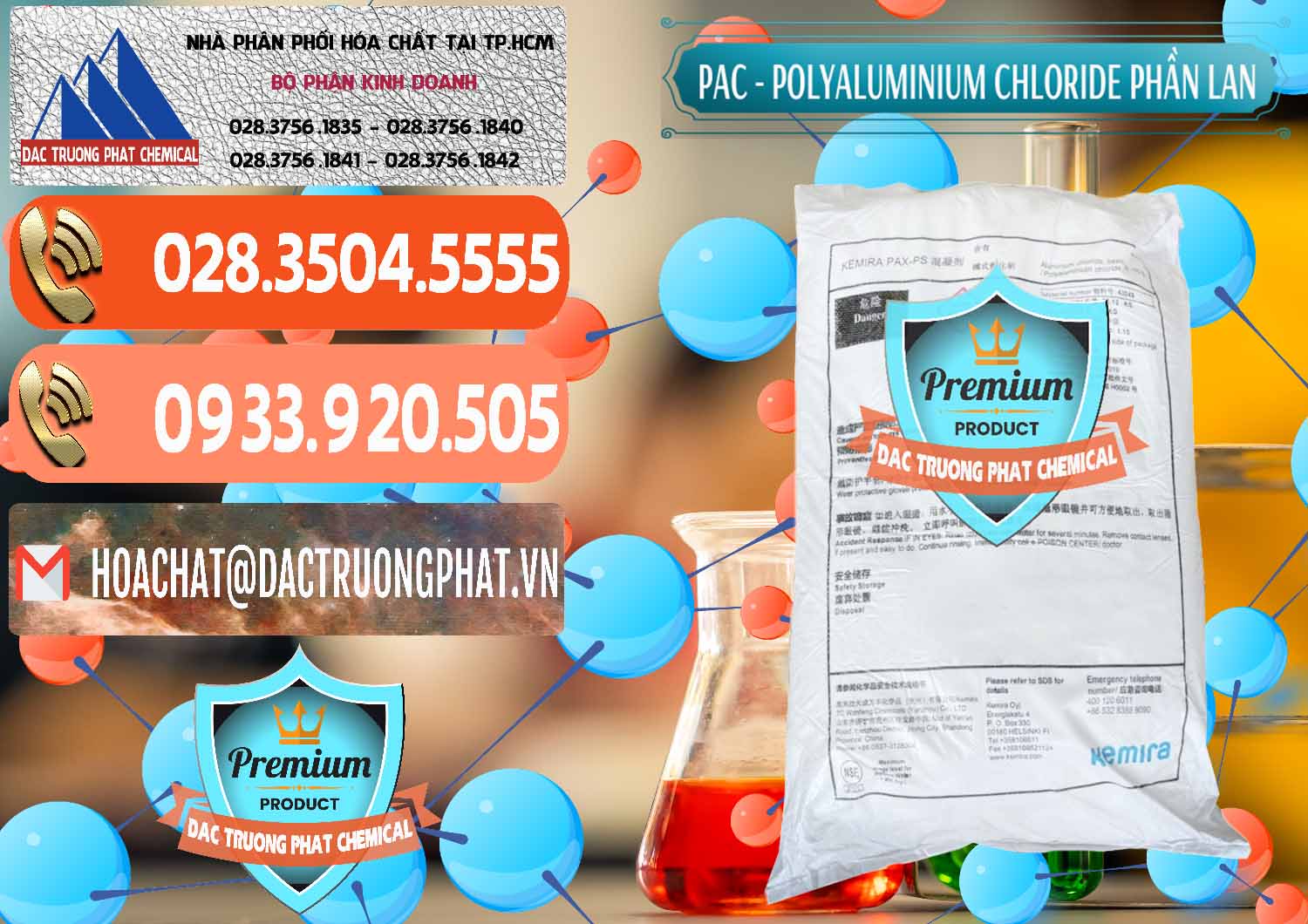 Đơn vị nhập khẩu & bán PAC - Polyaluminium Chloride Phần Lan Finland - 0383 - Đơn vị chuyên cung ứng - phân phối hóa chất tại TP.HCM - hoachatmientay.com