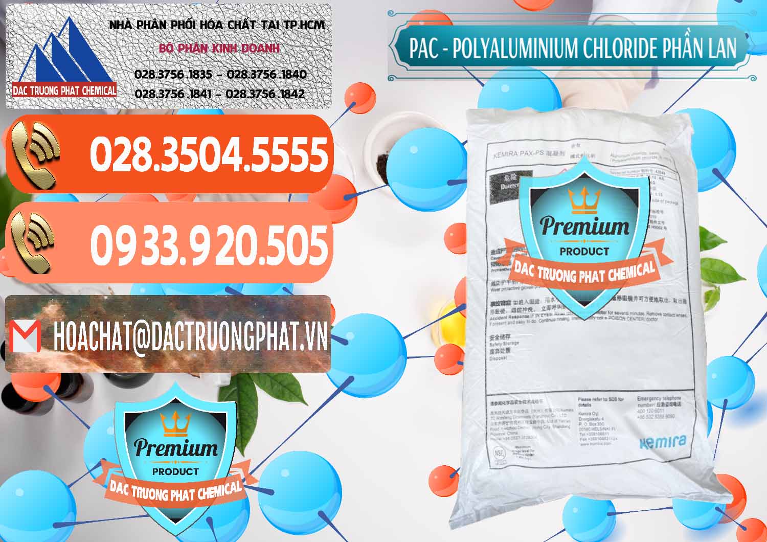 Công ty bán ( phân phối ) PAC - Polyaluminium Chloride Phần Lan Finland - 0383 - Công ty cung cấp - nhập khẩu hóa chất tại TP.HCM - hoachatmientay.com