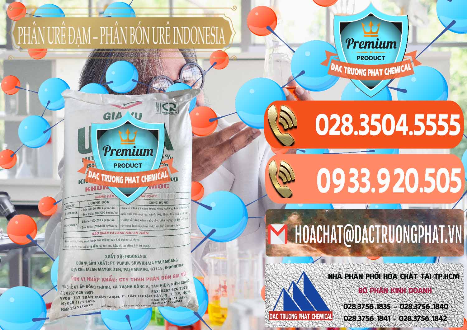 Nơi chuyên nhập khẩu - bán Phân Urê Đạm – Phân Bón Urê Indonesia - 0194 - Cty cung ứng & phân phối hóa chất tại TP.HCM - hoachatmientay.com