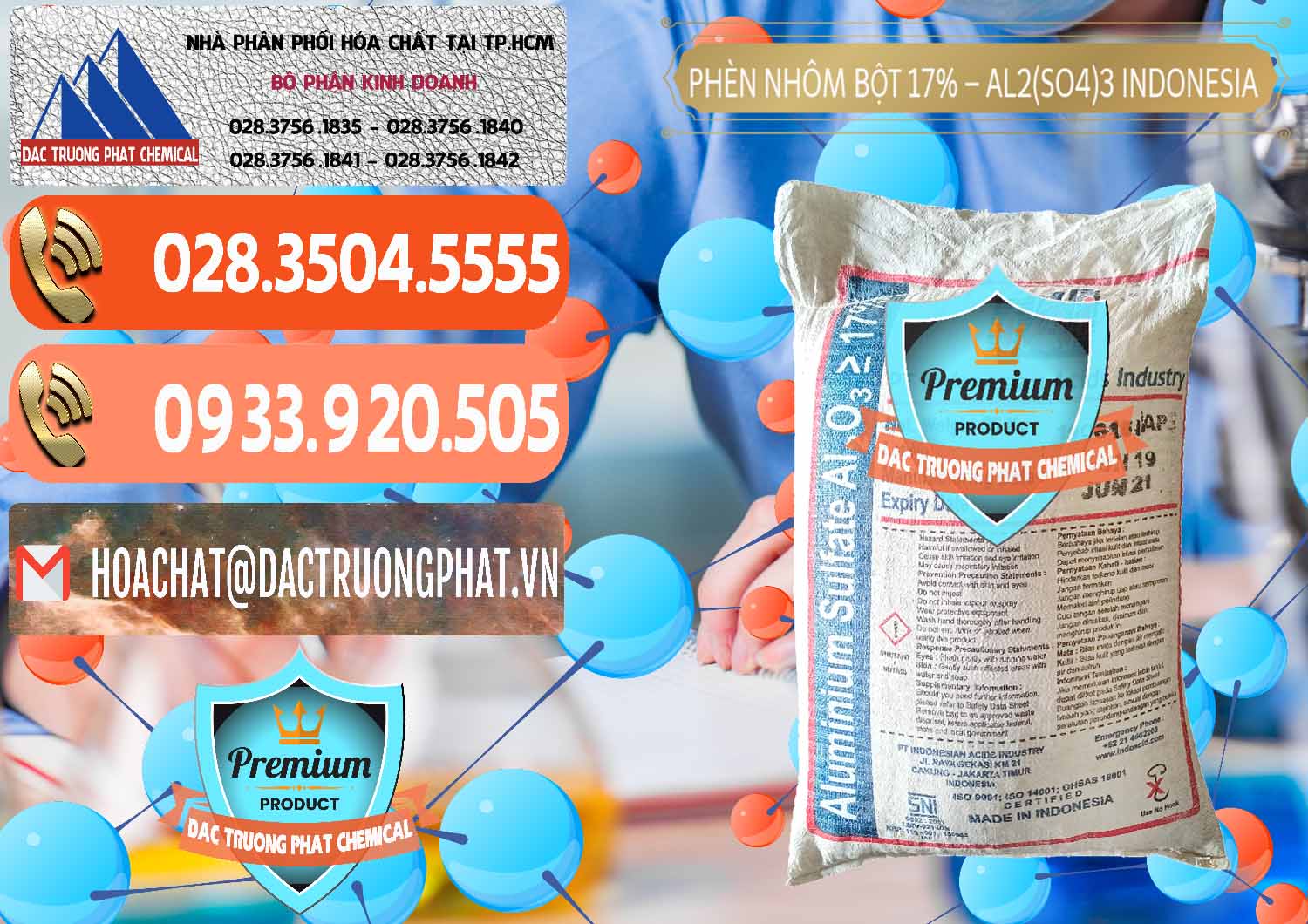 Nơi cung ứng & bán Phèn Nhôm Bột - Al2(SO4)3 17% bao 25kg Indonesia - 0114 - Nhà nhập khẩu & cung cấp hóa chất tại TP.HCM - hoachatmientay.com