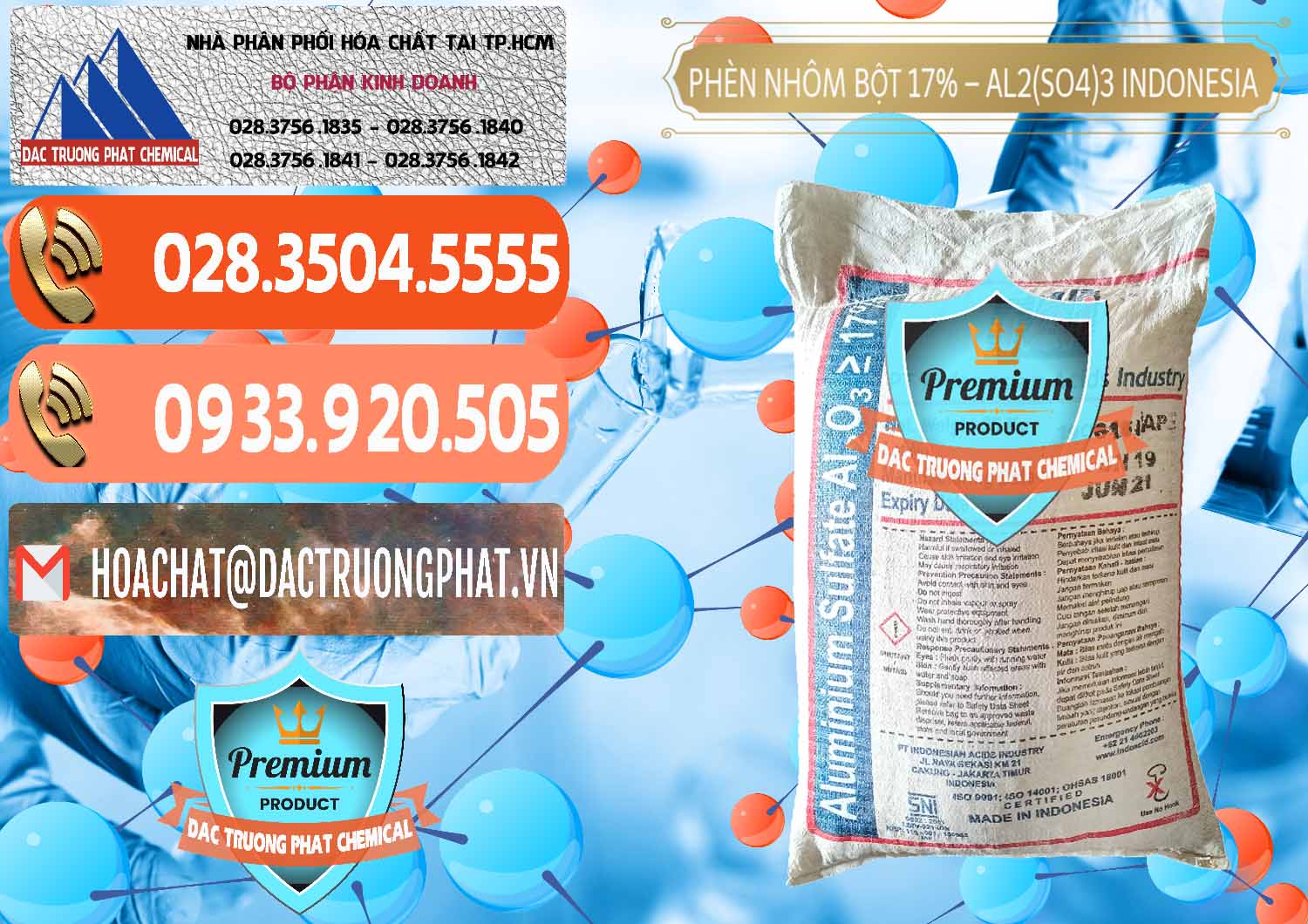 Công ty kinh doanh và bán Phèn Nhôm Bột - Al2(SO4)3 17% bao 25kg Indonesia - 0114 - Nhập khẩu & cung cấp hóa chất tại TP.HCM - hoachatmientay.com