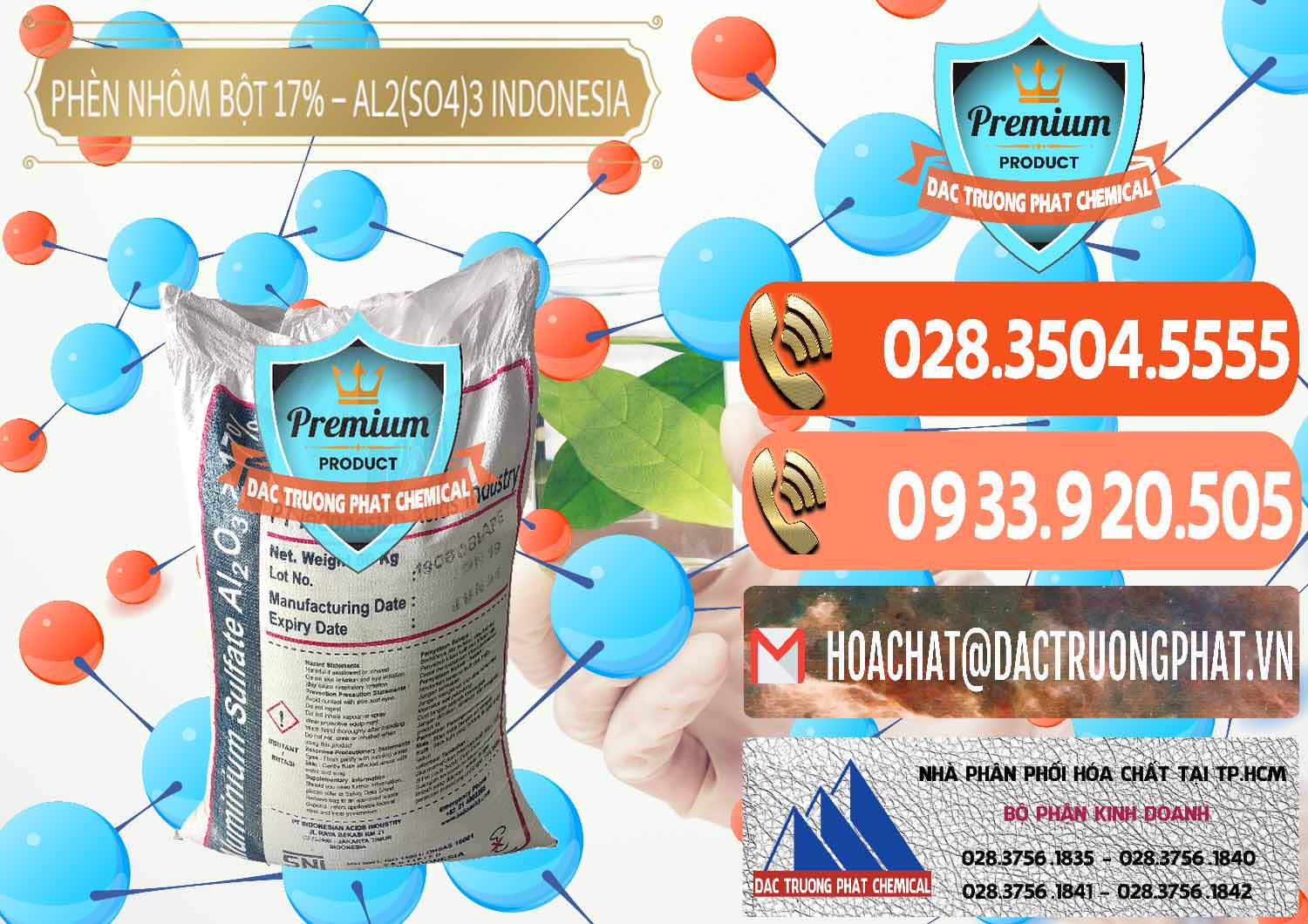 Kinh doanh _ bán Phèn Nhôm Bột - Al2(SO4)3 17% bao 50kg Indonesia - 0112 - Cty cung cấp - bán hóa chất tại TP.HCM - hoachatmientay.com