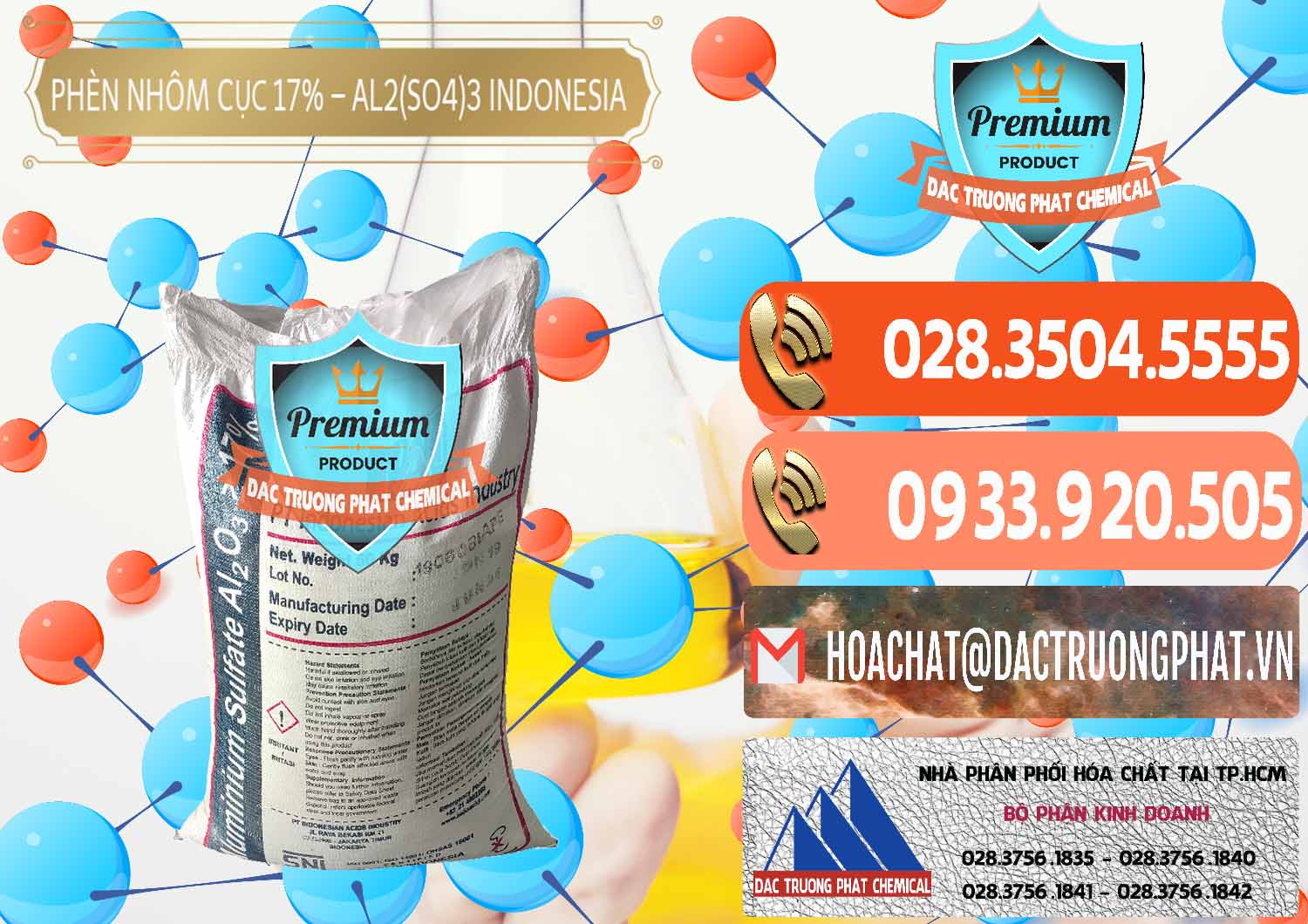 Nơi chuyên kinh doanh _ bán Phèn Nhôm Cục - Al2(SO4)3 17% bao 50kg Indonesia - 0113 - Đơn vị chuyên phân phối _ cung ứng hóa chất tại TP.HCM - hoachatmientay.com