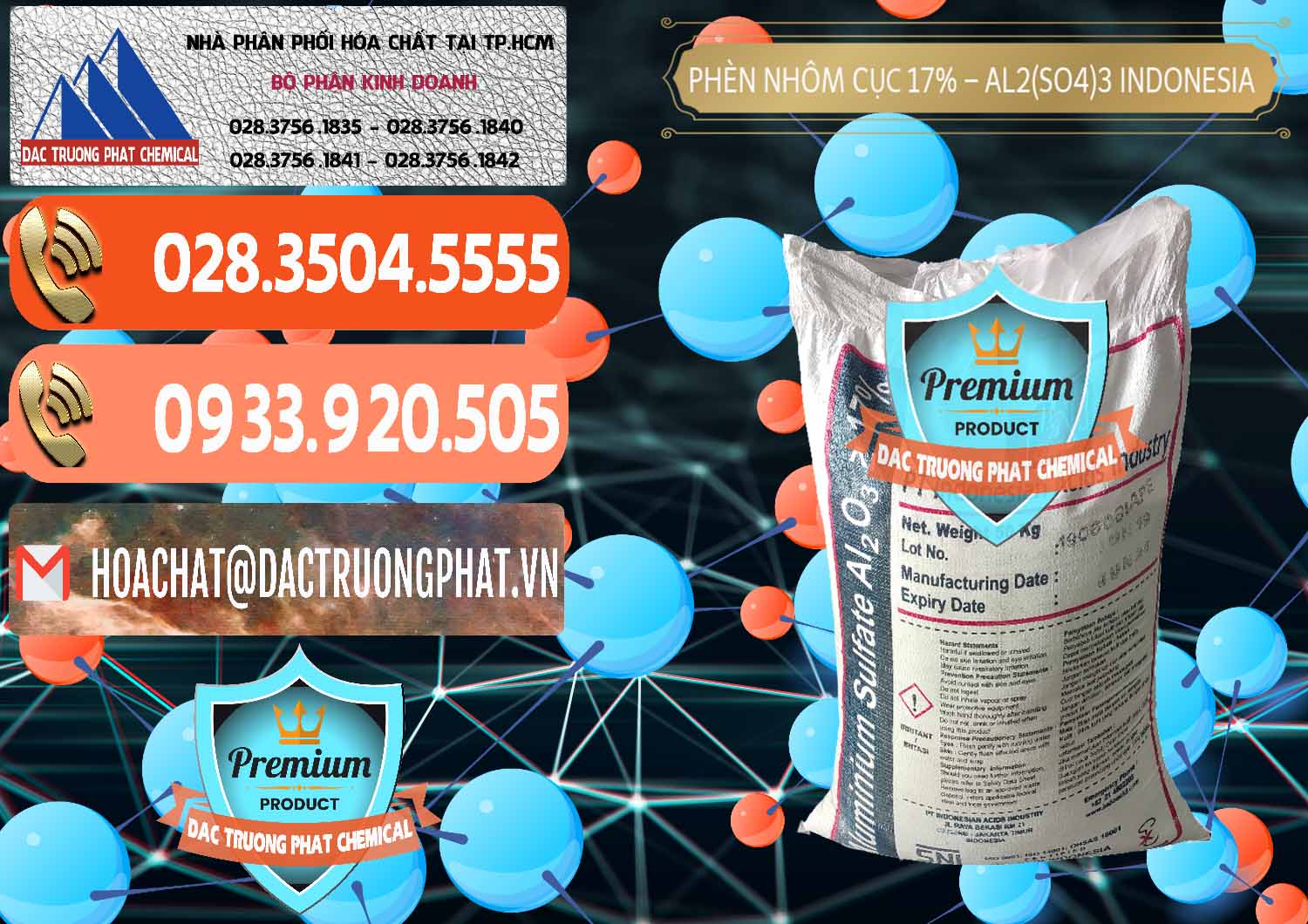 Công ty chuyên bán và phân phối Phèn Nhôm Cục - Al2(SO4)3 17% bao 50kg Indonesia - 0113 - Nơi nhập khẩu & cung cấp hóa chất tại TP.HCM - hoachatmientay.com