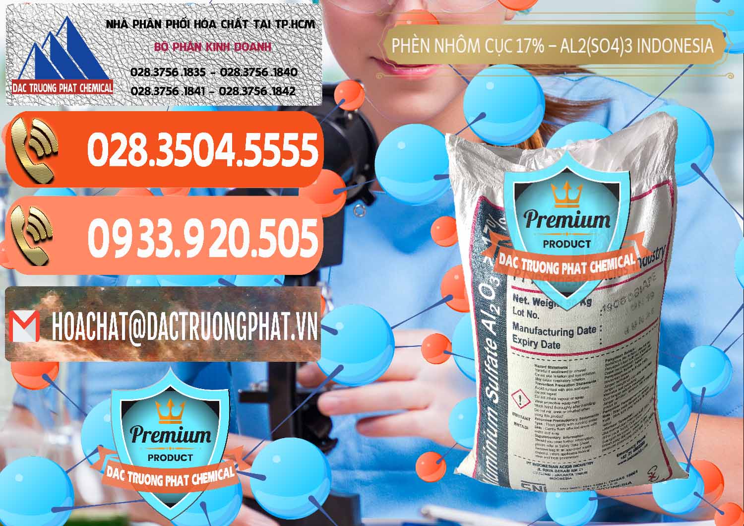 Cty bán và cung cấp Phèn Nhôm Cục - Al2(SO4)3 17% bao 50kg Indonesia - 0113 - Bán _ cung cấp hóa chất tại TP.HCM - hoachatmientay.com