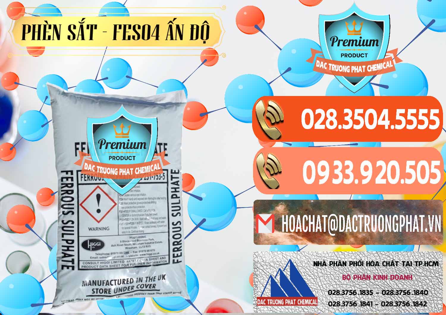 Chuyên bán & cung cấp Phèn Sắt - FeSO4.7H2O Ấn Độ India - 0354 - Đơn vị chuyên cung ứng ( phân phối ) hóa chất tại TP.HCM - hoachatmientay.com