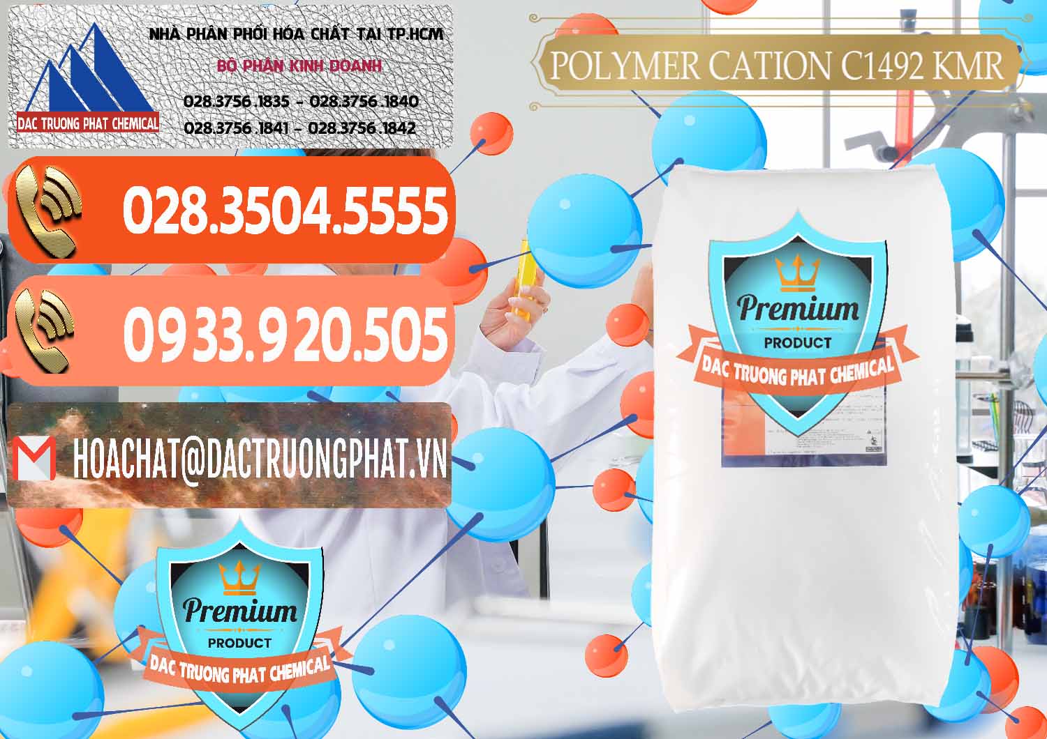 Cty chuyên phân phối _ bán Polymer Cation C1492 - KMR Anh Quốc England - 0121 - Đơn vị phân phối & cung cấp hóa chất tại TP.HCM - hoachatmientay.com