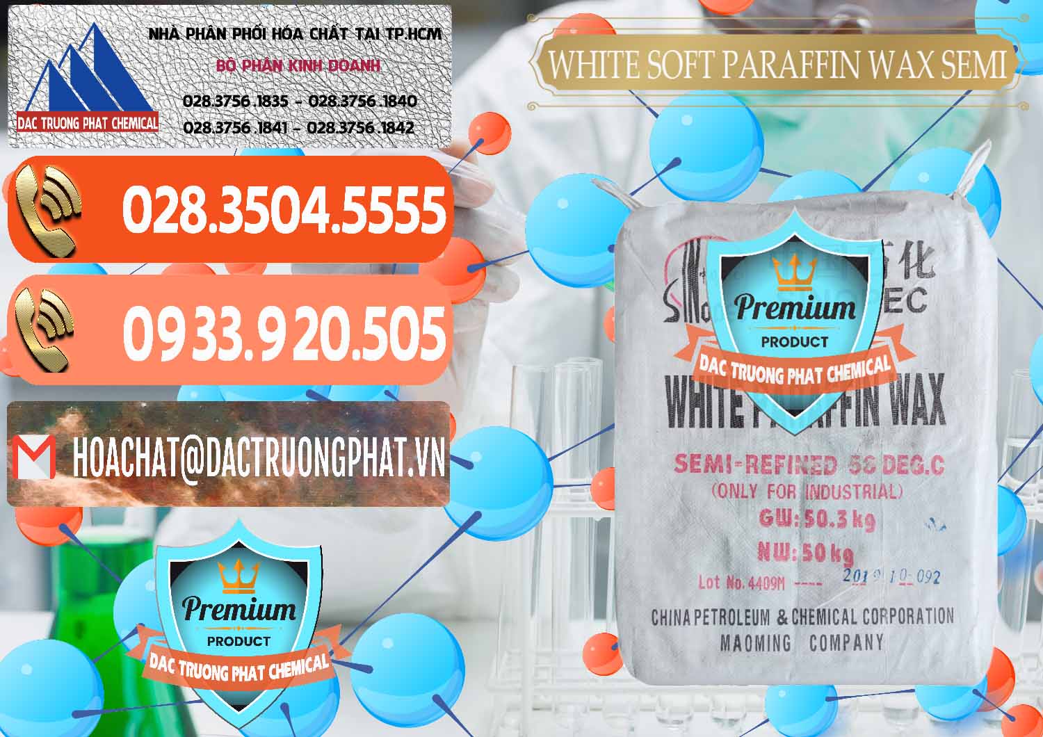 Đơn vị chuyên phân phối ( bán ) Sáp Paraffin Wax Sinopec Trung Quốc China - 0328 - Chuyên cung cấp & phân phối hóa chất tại TP.HCM - hoachatmientay.com