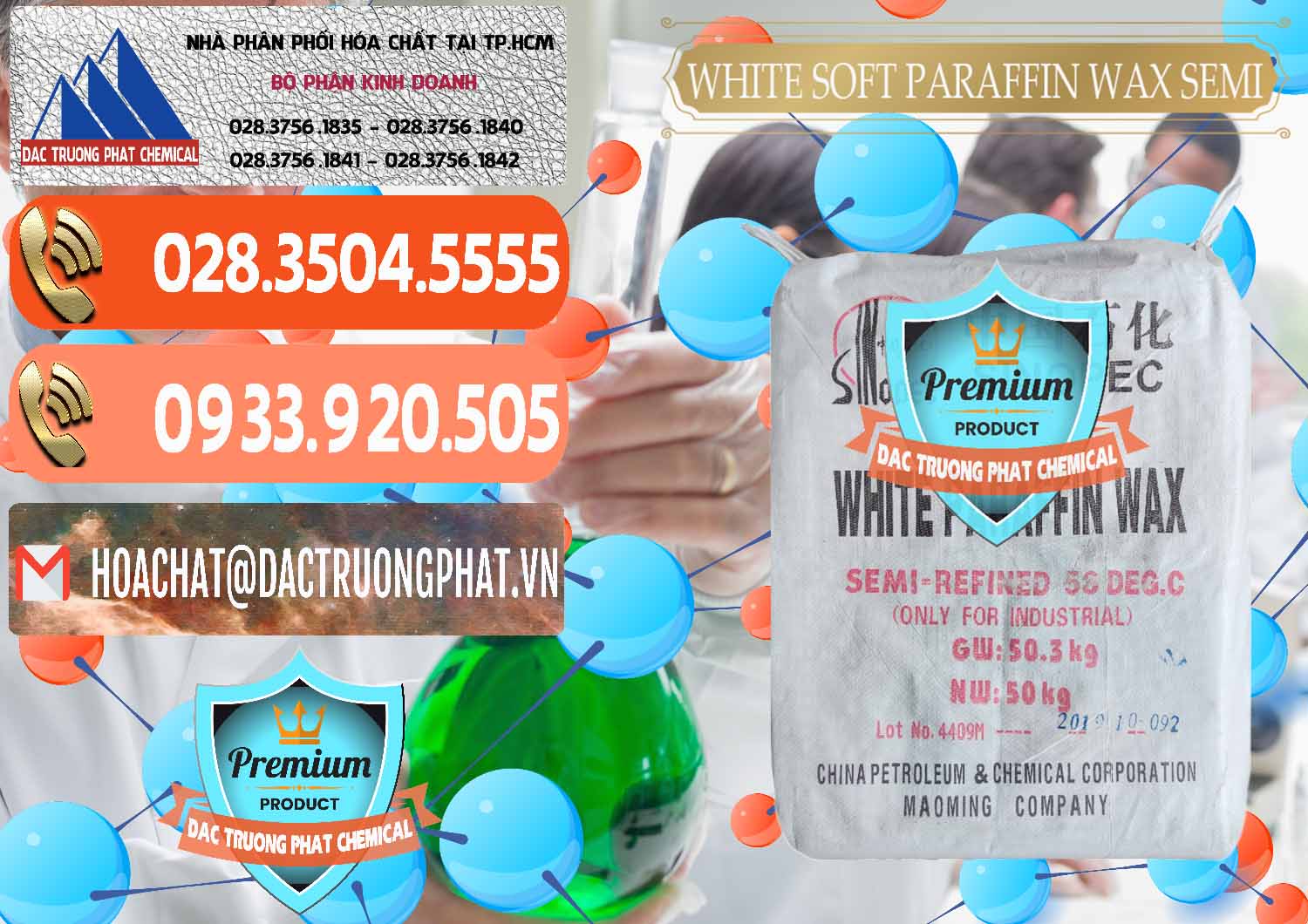 Chuyên bán & phân phối Sáp Paraffin Wax Sinopec Trung Quốc China - 0328 - Nhà cung cấp - nhập khẩu hóa chất tại TP.HCM - hoachatmientay.com