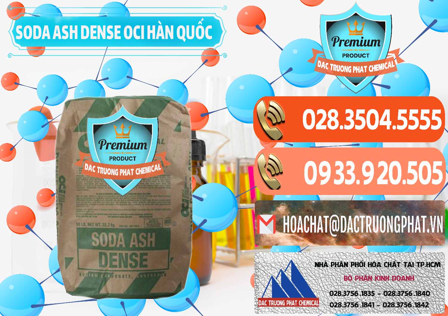Nơi cung cấp ( bán ) Soda Ash Dense - NA2CO3 OCI Hàn Quốc Korea - 0338 - Công ty chuyên cung ứng - phân phối hóa chất tại TP.HCM - hoachatmientay.com