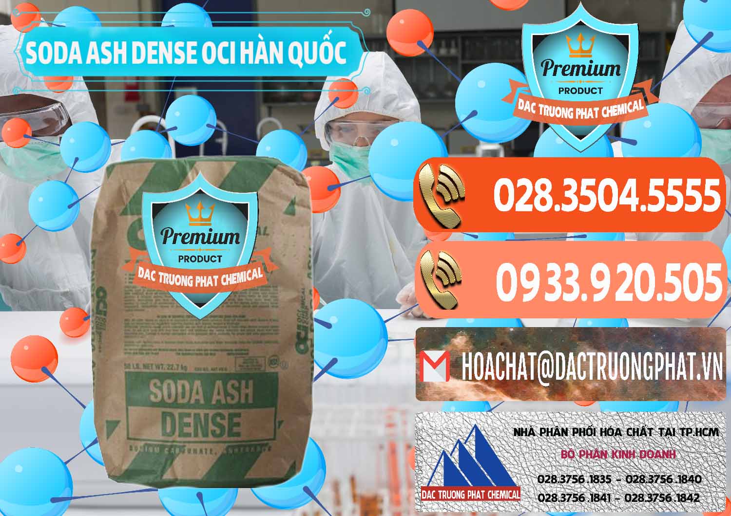 Đơn vị nhập khẩu & bán Soda Ash Dense - NA2CO3 OCI Hàn Quốc Korea - 0338 - Nhà cung cấp - bán hóa chất tại TP.HCM - hoachatmientay.com