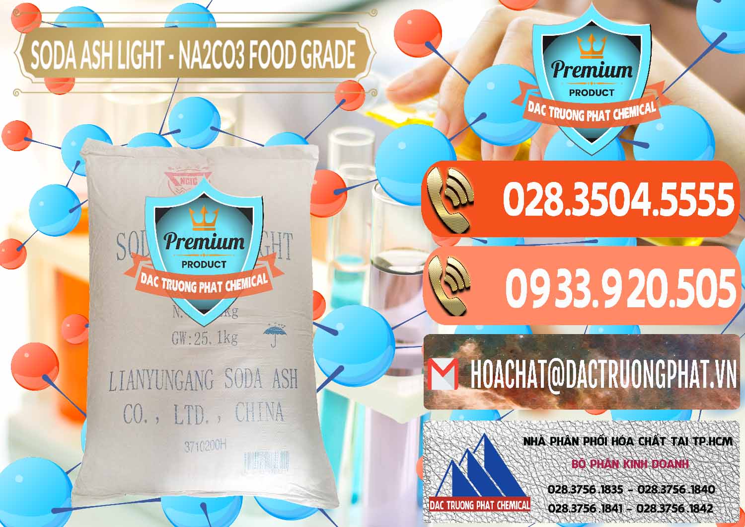 Nơi kinh doanh và bán Soda Ash Light – NA2CO3 Food Grade Trung Quốc China - 0127 - Đơn vị chuyên kinh doanh & cung cấp hóa chất tại TP.HCM - hoachatmientay.com