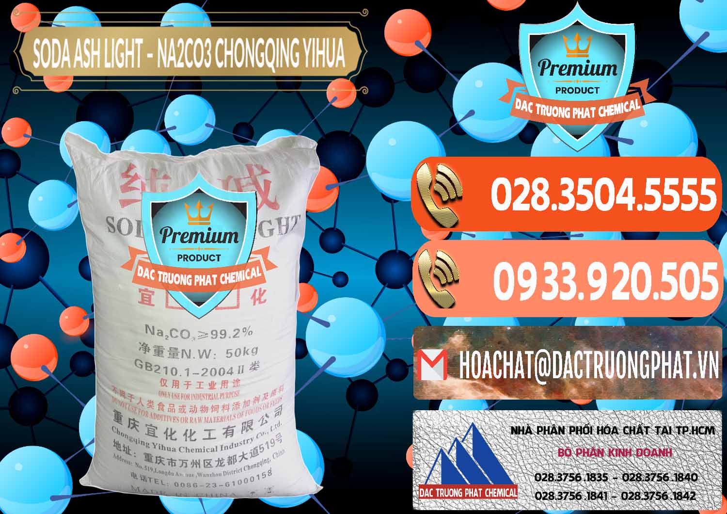 Đơn vị bán _ phân phối Soda Ash Light - NA2CO3 Chongqing Yihua Trung Quốc China - 0129 - Công ty phân phối - nhập khẩu hóa chất tại TP.HCM - hoachatmientay.com