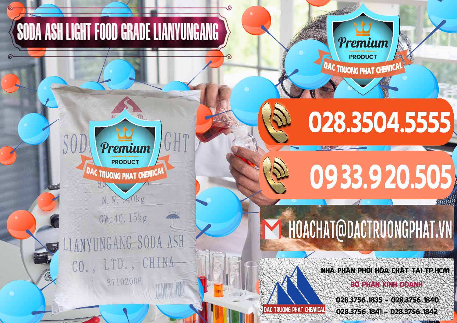 Nơi chuyên bán và cung cấp Soda Ash Light - NA2CO3 Food Grade Lianyungang Trung Quốc - 0222 - Đơn vị chuyên cung cấp ( kinh doanh ) hóa chất tại TP.HCM - hoachatmientay.com
