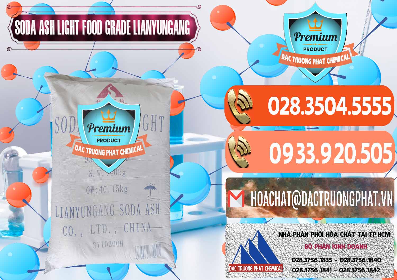 Nơi chuyên cung cấp - bán Soda Ash Light - NA2CO3 Food Grade Lianyungang Trung Quốc - 0222 - Đơn vị cung cấp & kinh doanh hóa chất tại TP.HCM - hoachatmientay.com