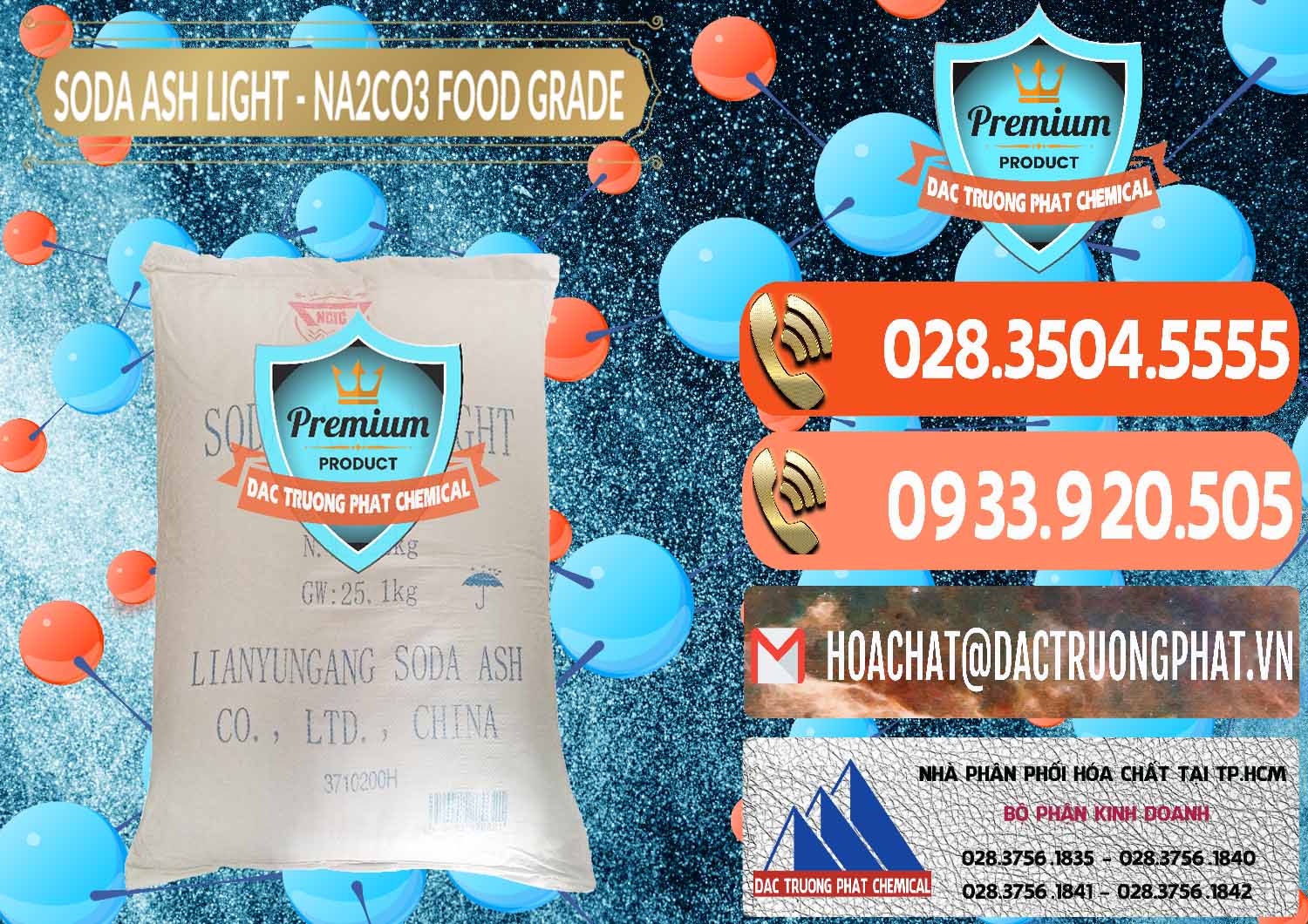 Chuyên bán _ cung ứng Soda Ash Light – NA2CO3 Food Grade Trung Quốc China - 0127 - Cty nhập khẩu và cung cấp hóa chất tại TP.HCM - hoachatmientay.com