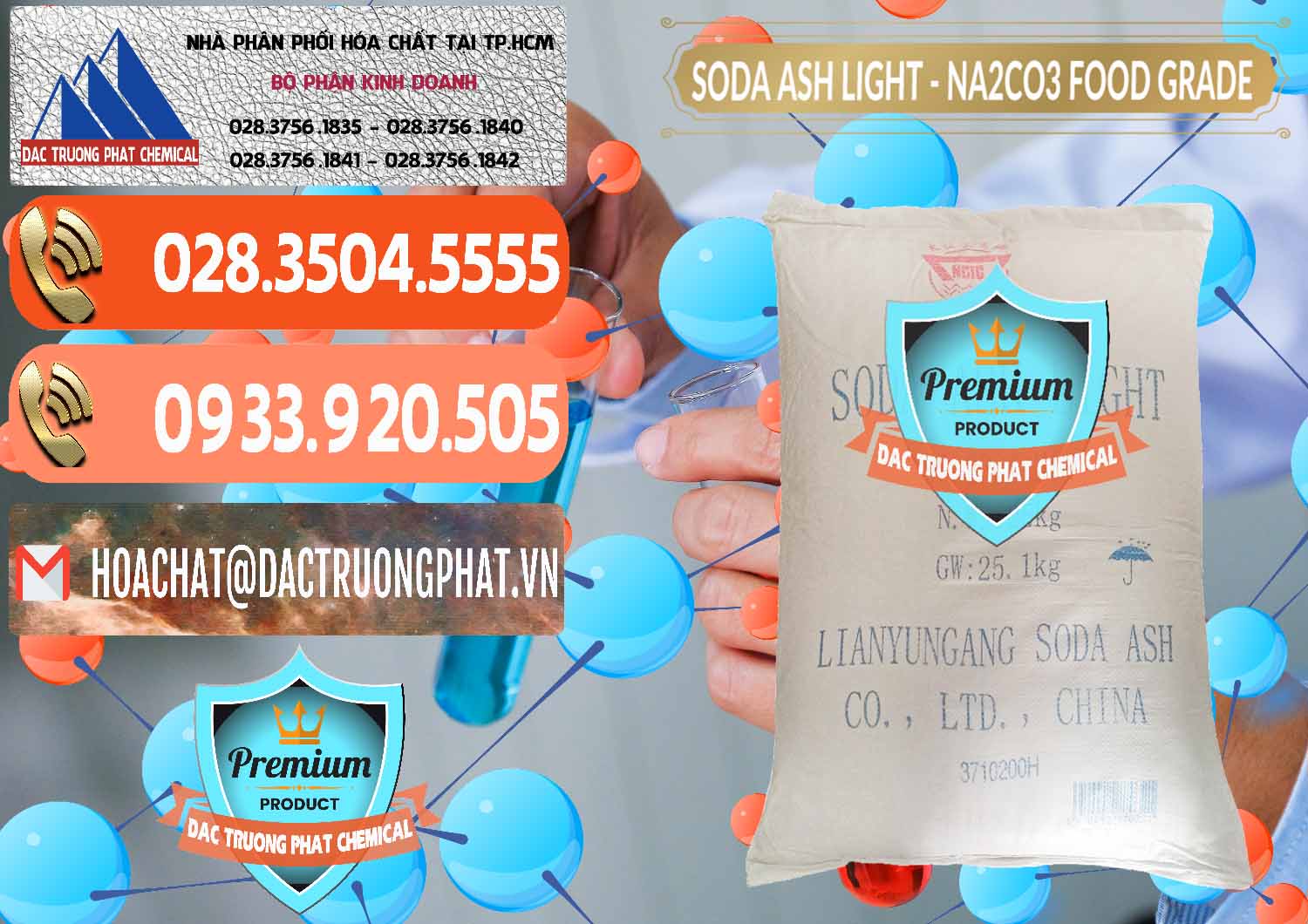 Đơn vị nhập khẩu _ bán Soda Ash Light – NA2CO3 Food Grade Trung Quốc China - 0127 - Công ty bán _ phân phối hóa chất tại TP.HCM - hoachatmientay.com