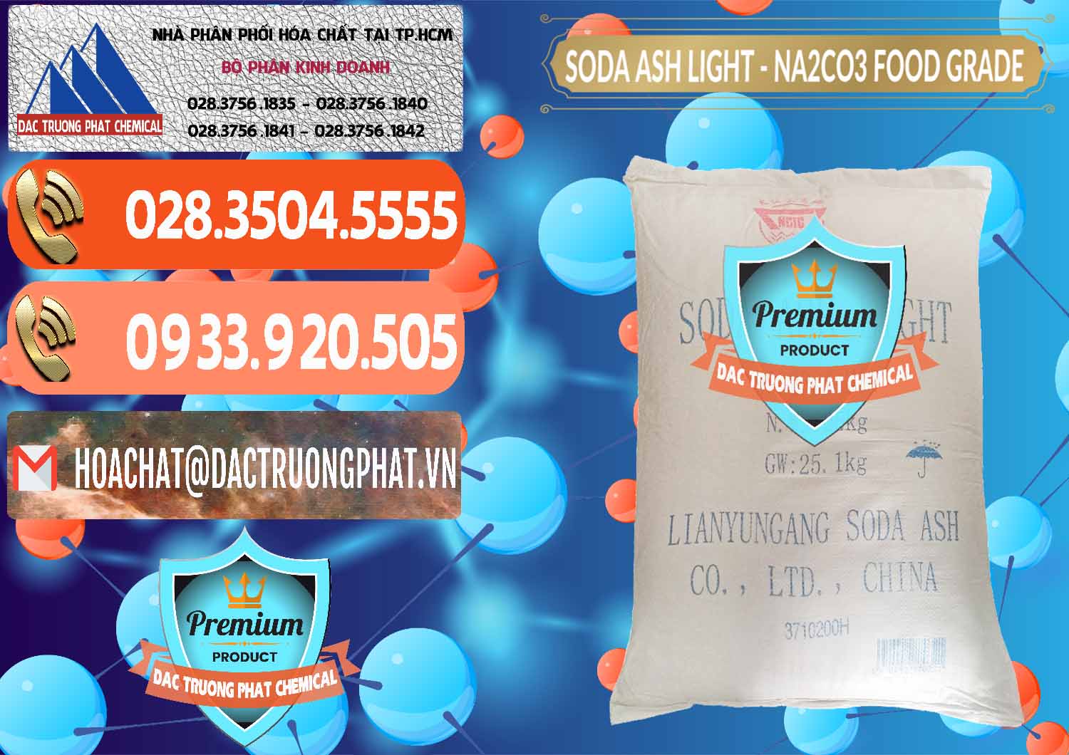 Cty chuyên bán - phân phối Soda Ash Light – NA2CO3 Food Grade Trung Quốc China - 0127 - Nơi chuyên cung cấp & kinh doanh hóa chất tại TP.HCM - hoachatmientay.com