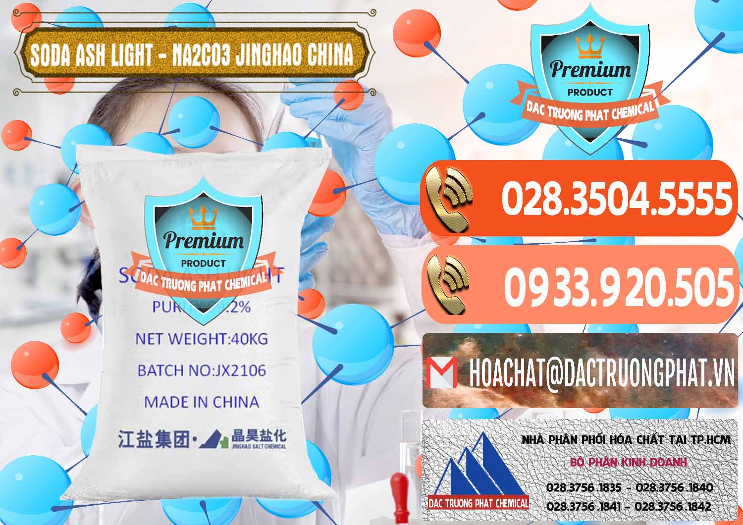 Công ty chuyên cung cấp _ bán Soda Ash Light - NA2CO3 Jinghao Trung Quốc China - 0339 - Nơi chuyên cung cấp và bán hóa chất tại TP.HCM - hoachatmientay.com