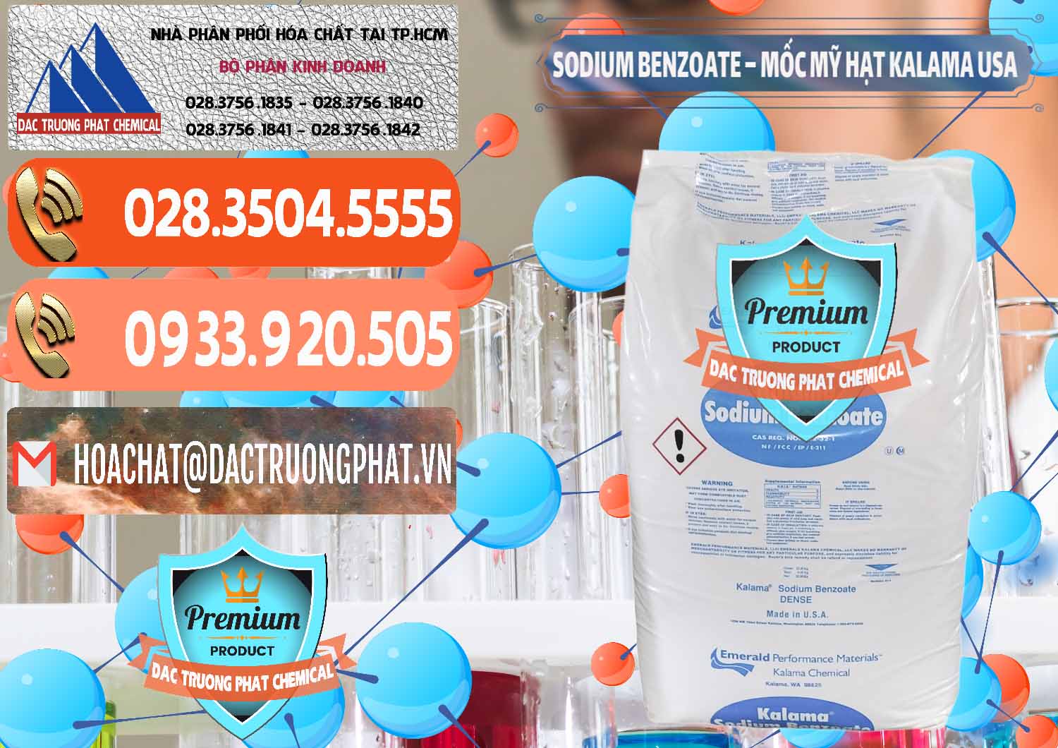 Đơn vị chuyên bán và phân phối Sodium Benzoate - Mốc Hạt Kalama Food Grade Mỹ Usa - 0137 - Đơn vị phân phối và cung cấp hóa chất tại TP.HCM - hoachatmientay.com