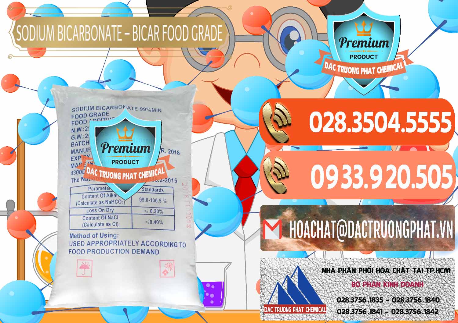 Công ty bán - cung cấp Sodium Bicarbonate – Bicar NaHCO3 Food Grade Trung Quốc China - 0138 - Chuyên kinh doanh - cung cấp hóa chất tại TP.HCM - hoachatmientay.com